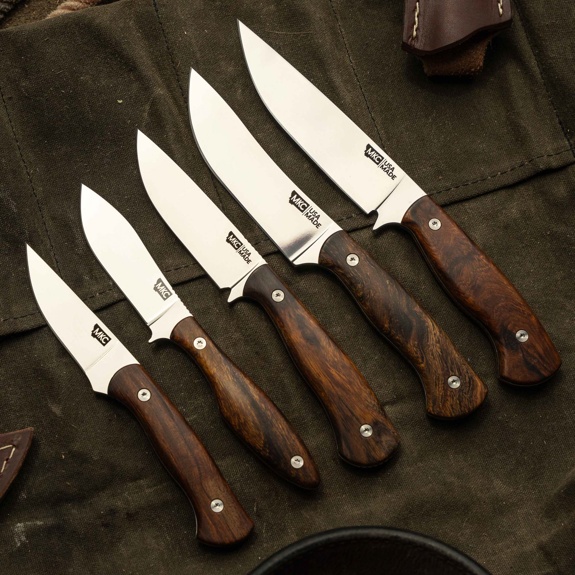 TRADITIONS KNIVES - FULL SET OF 5