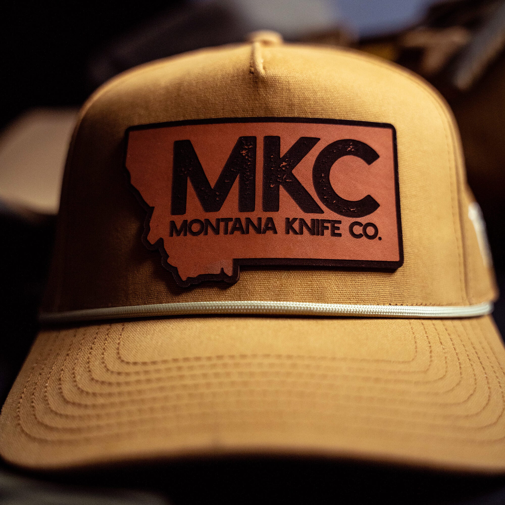 MKC BIG STATE PATCH - ROPE HAT - CANVAS