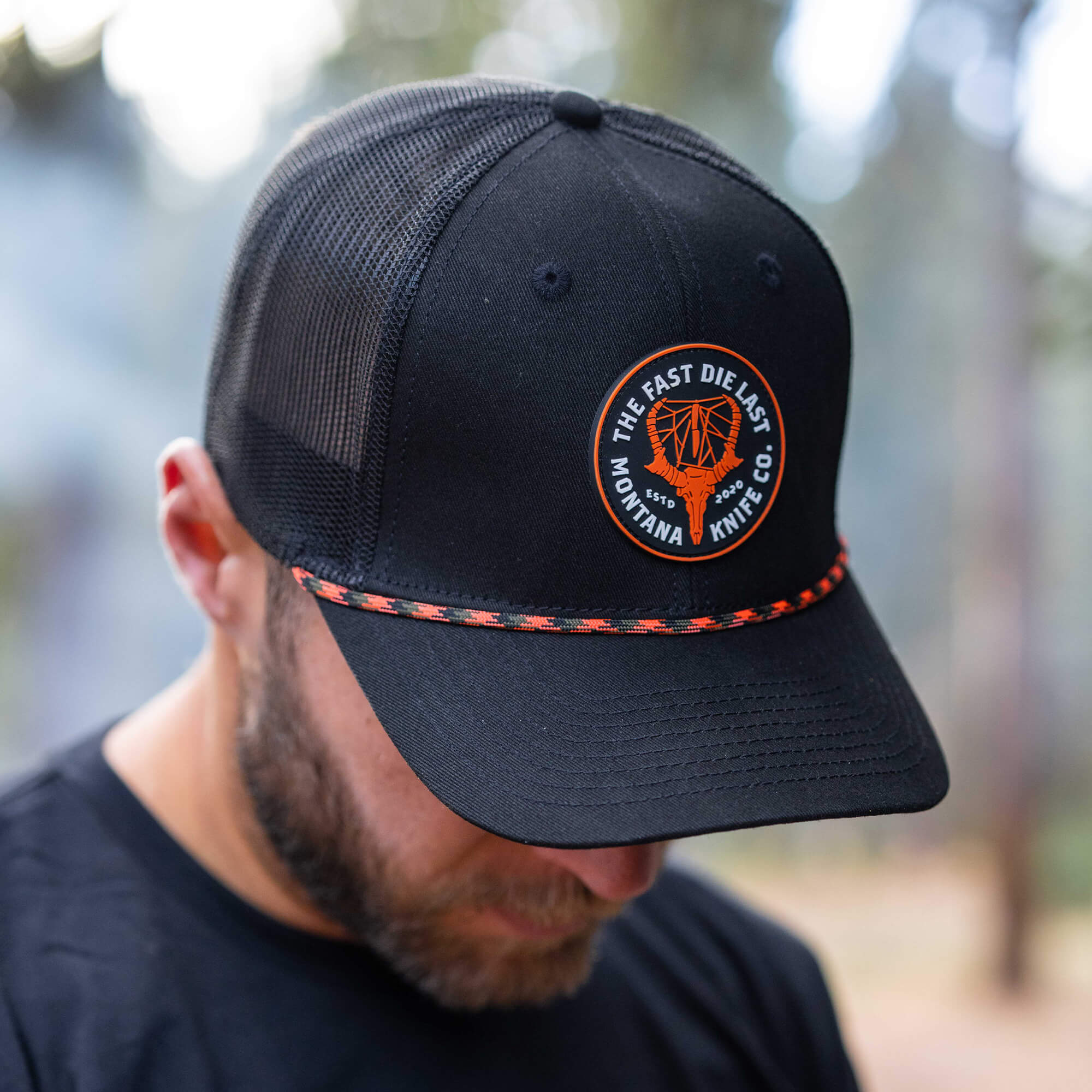 THE FAST DIE LAST HAT - BLACK