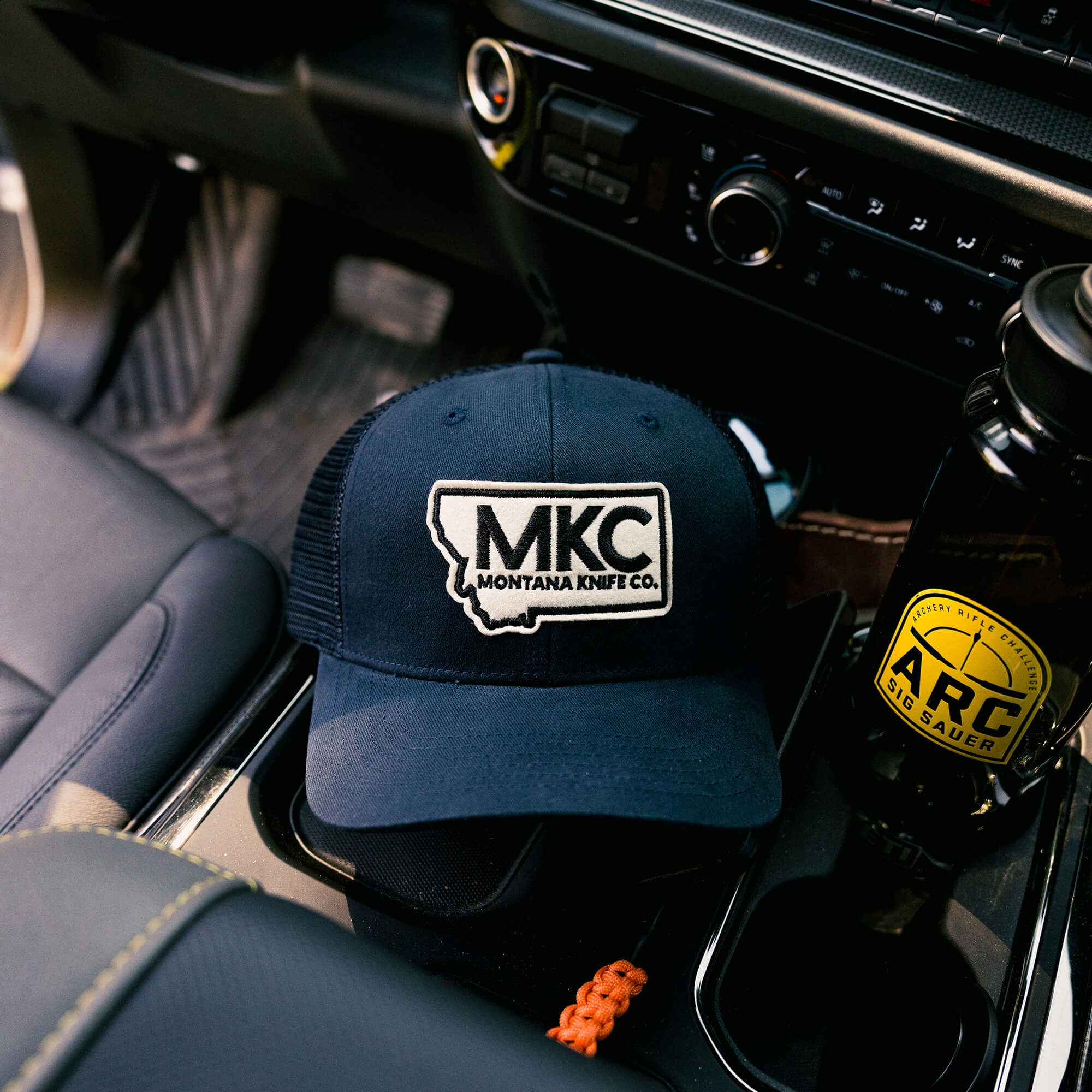 MKC EMBROIDERED FELT PATCH SNAPBACK - NAVY