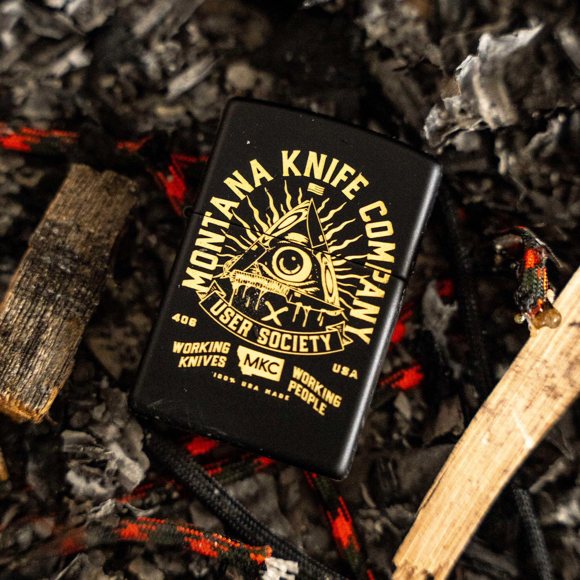 MKC USER SOCIETY ZIPPO - EXCLUSIVE - USA MADE