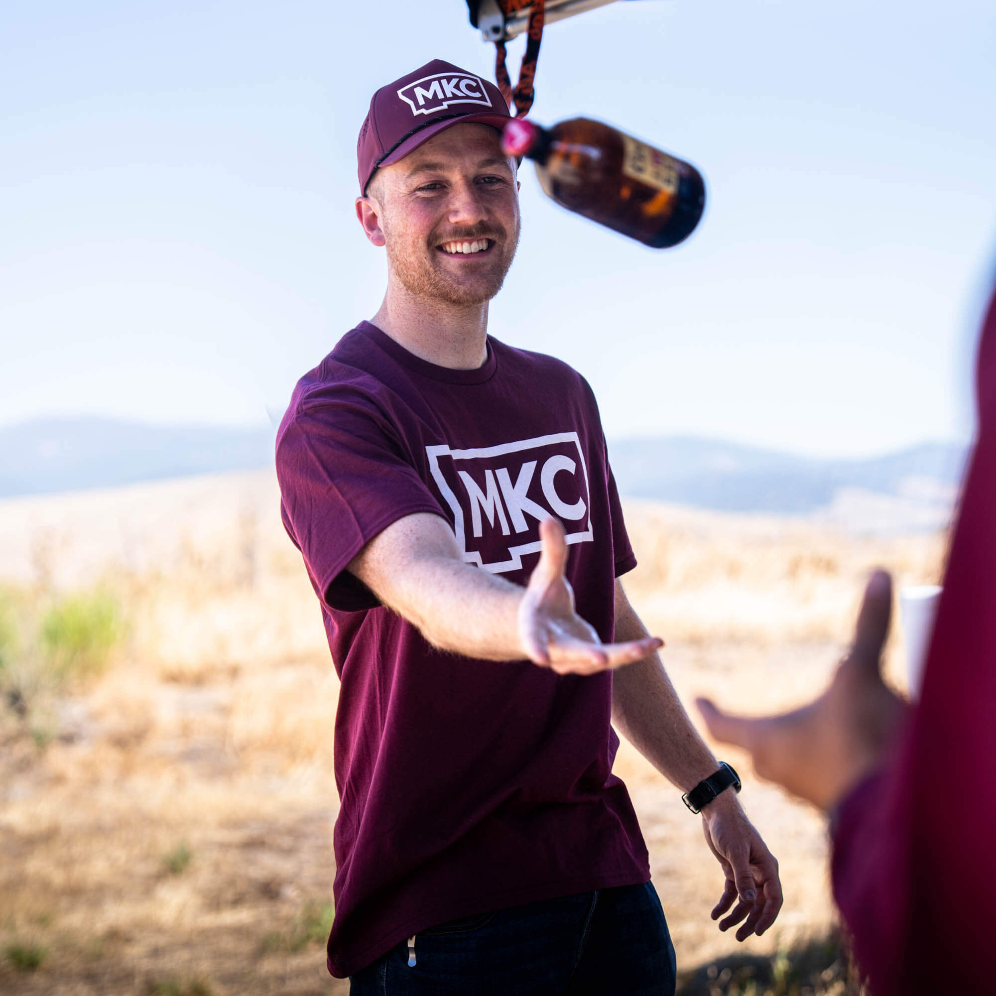 MKC TEAM TEE - MAROON
