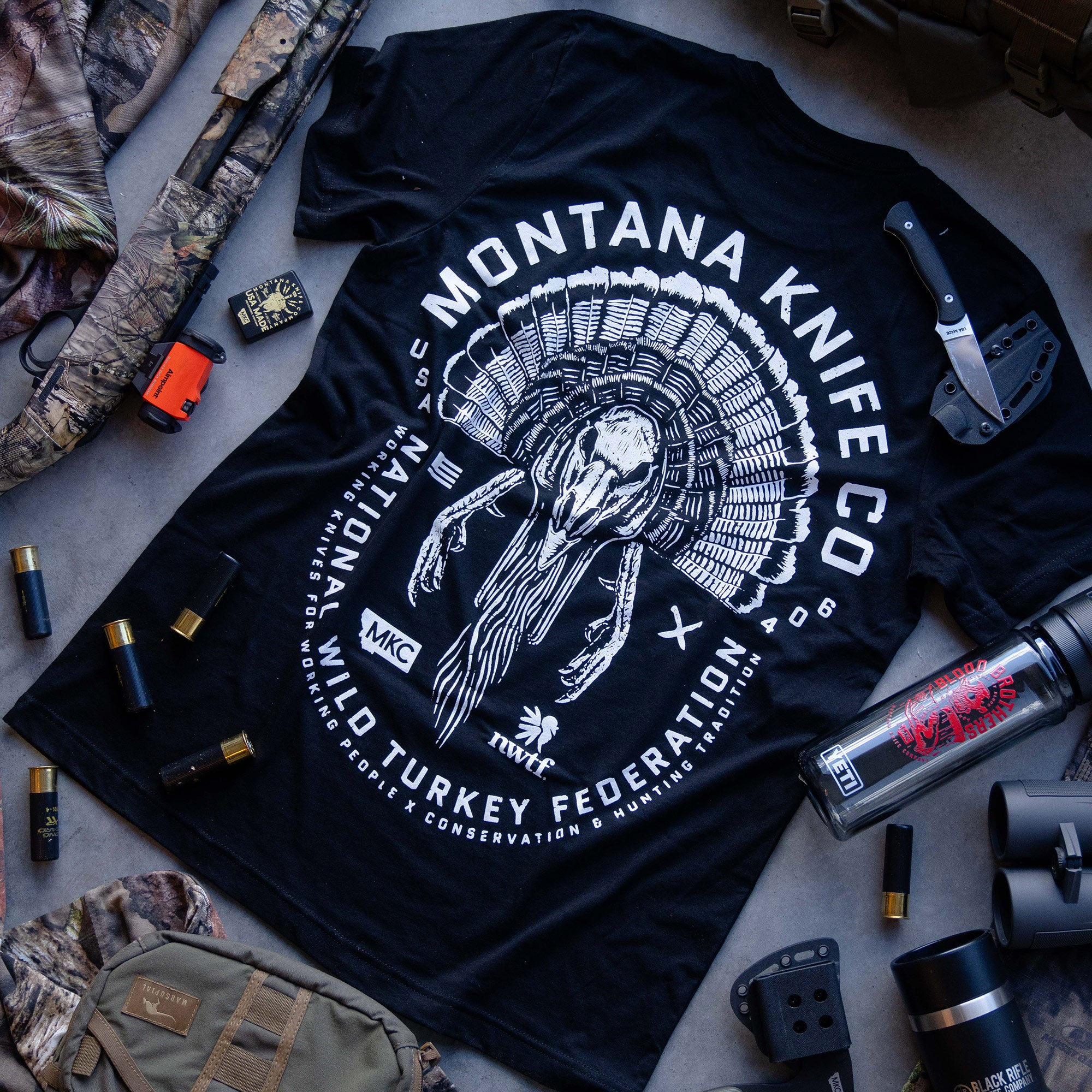 MKC x NWTF COLLAB FUNDRAISER TEE - BLACK