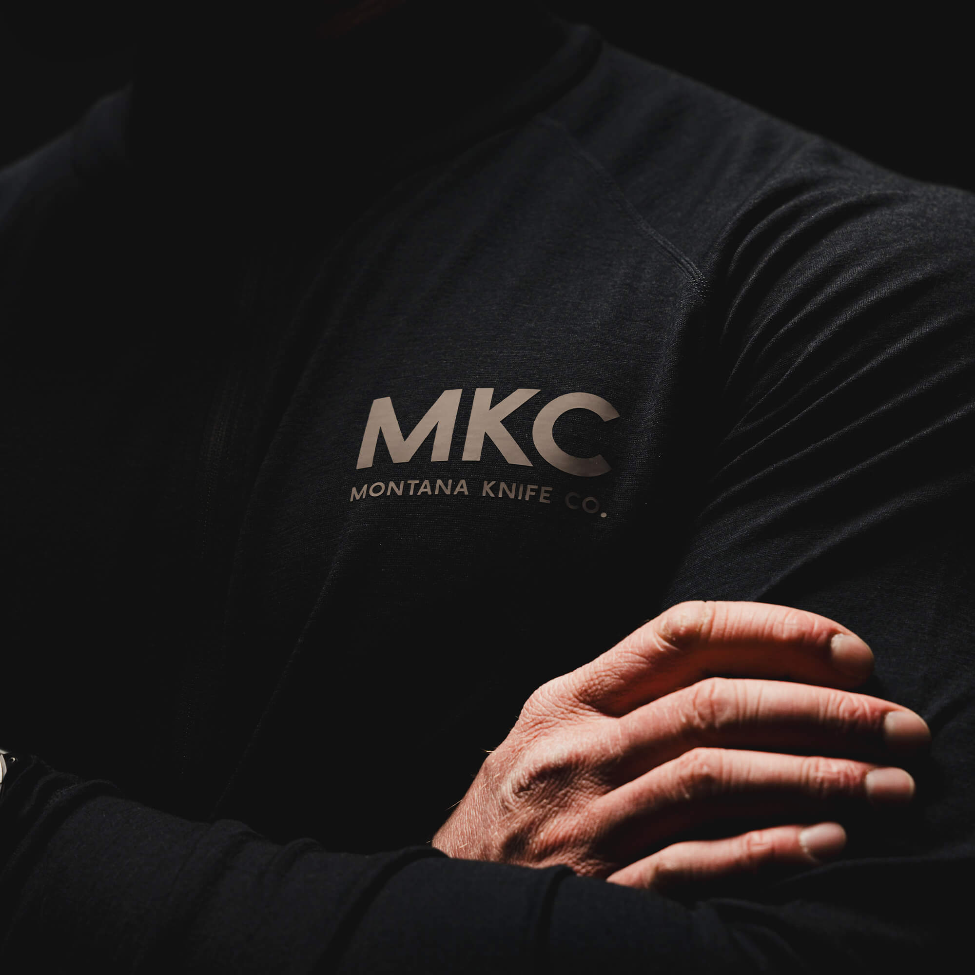 RANGE LINE PRO QUARTER ZIP - BLACK