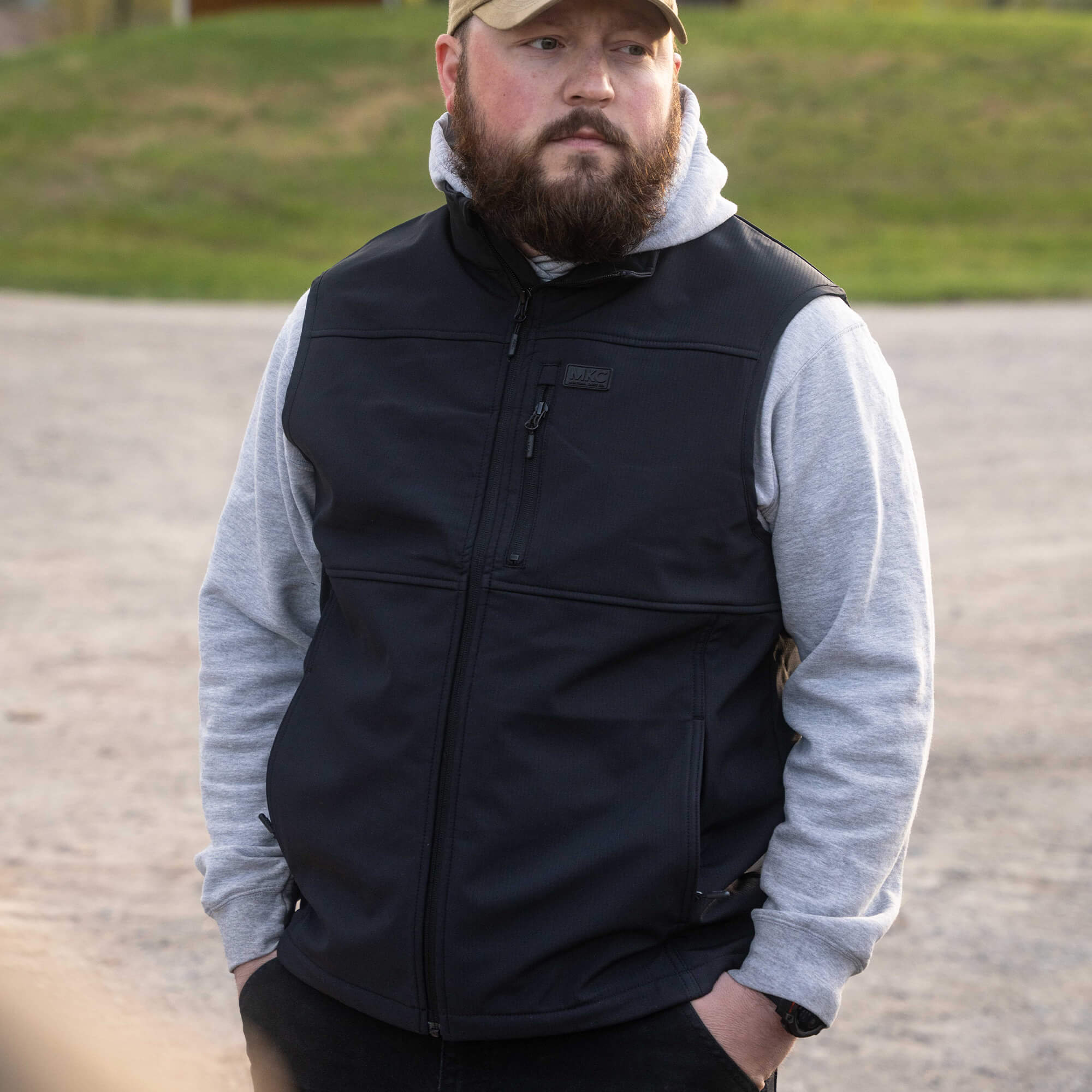 REXFORD RIPSTOP VEST - BLACK