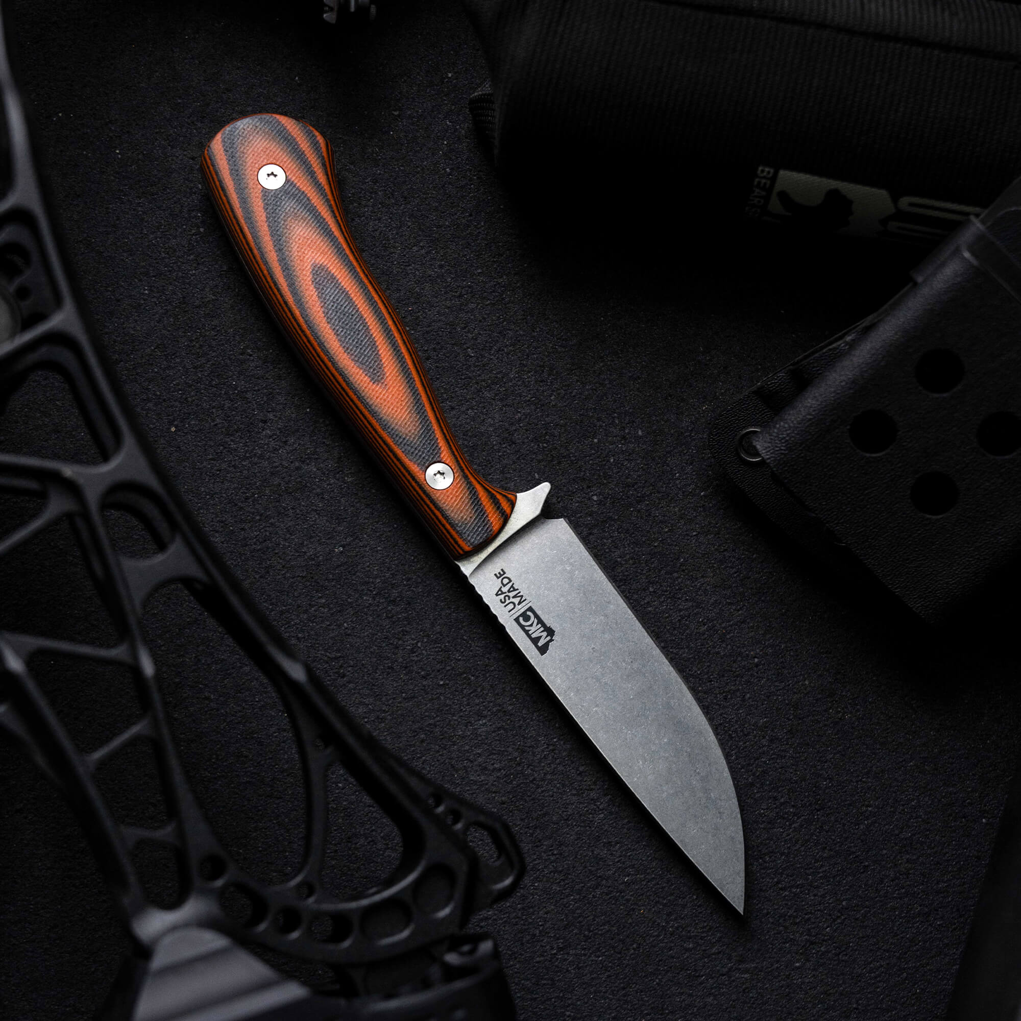 MKC WHITETAIL - ORANGE & BLACK