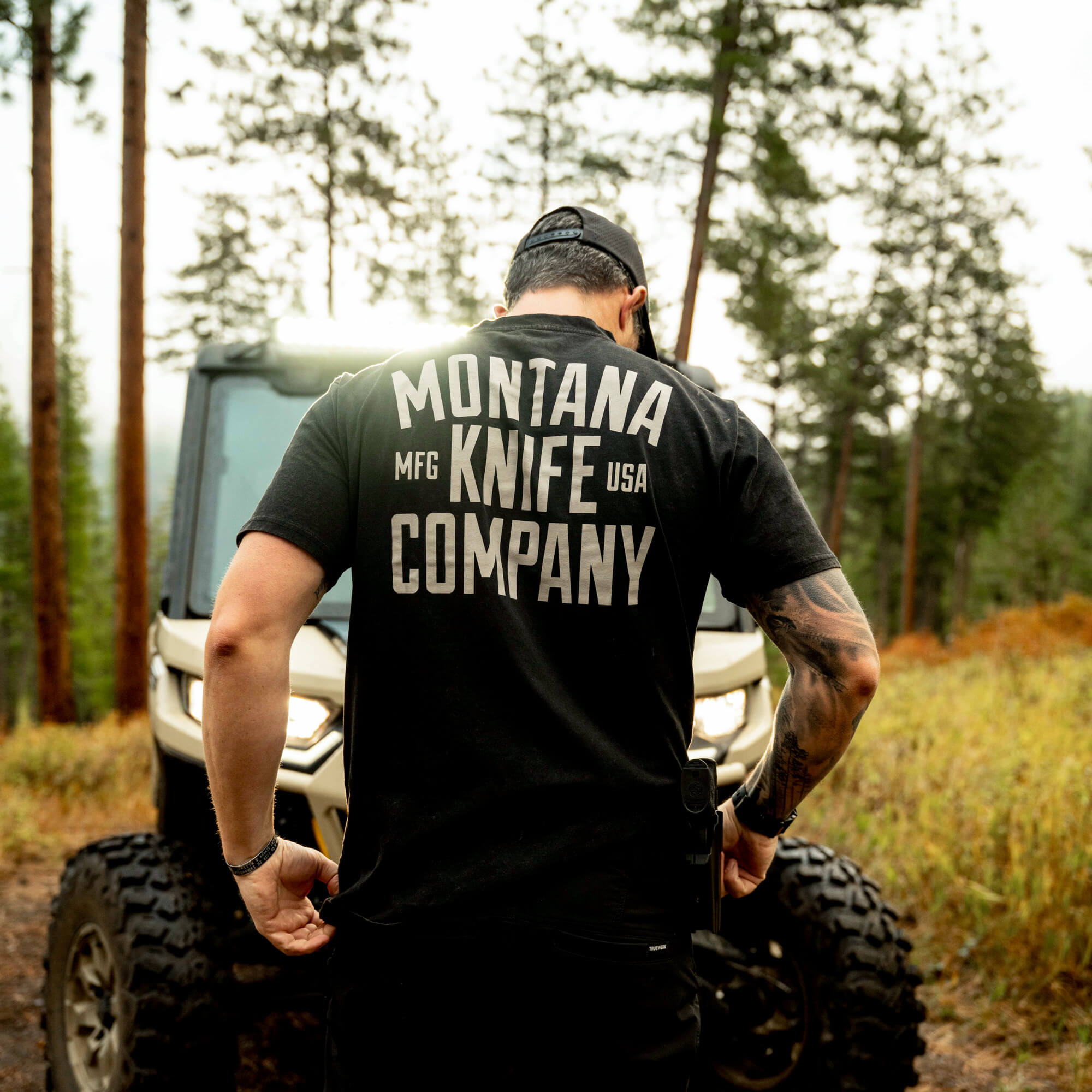 MKC STONEWASH TEE - BLACK