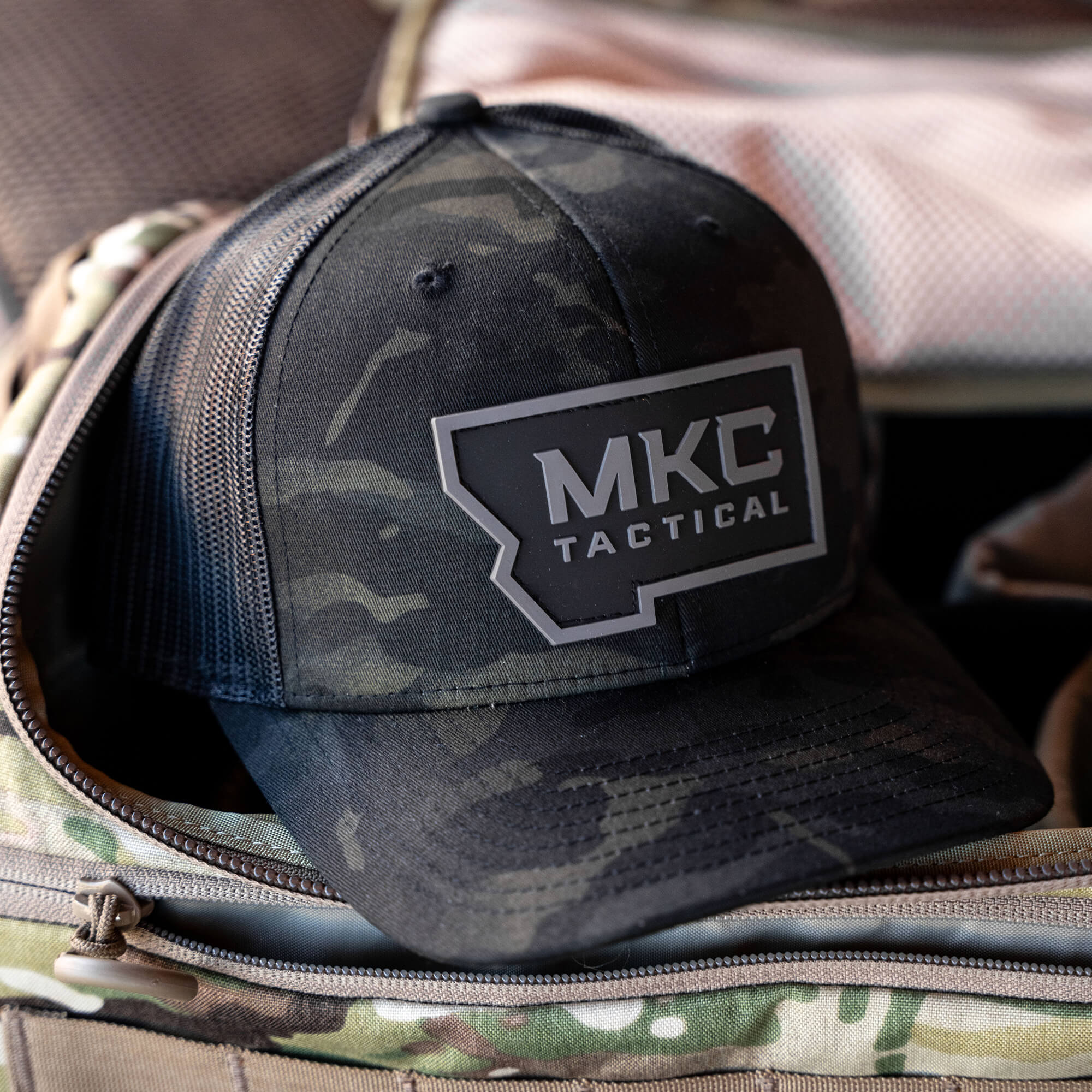 MKC TACTICAL SNAPBACK - MULTICAM BLACK