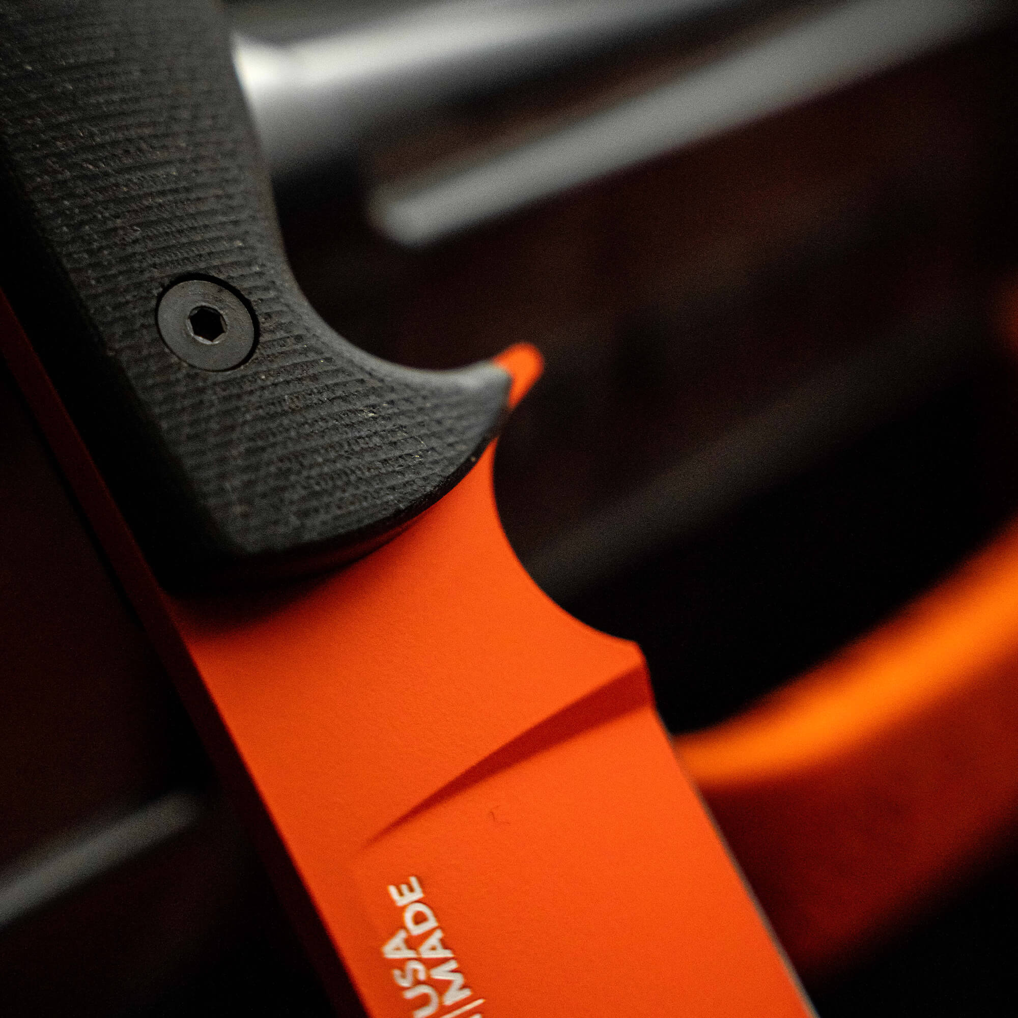 THE MARSHALL BUSHCRAFT KNIFE - BLAZE ORANGE CERAKOTE