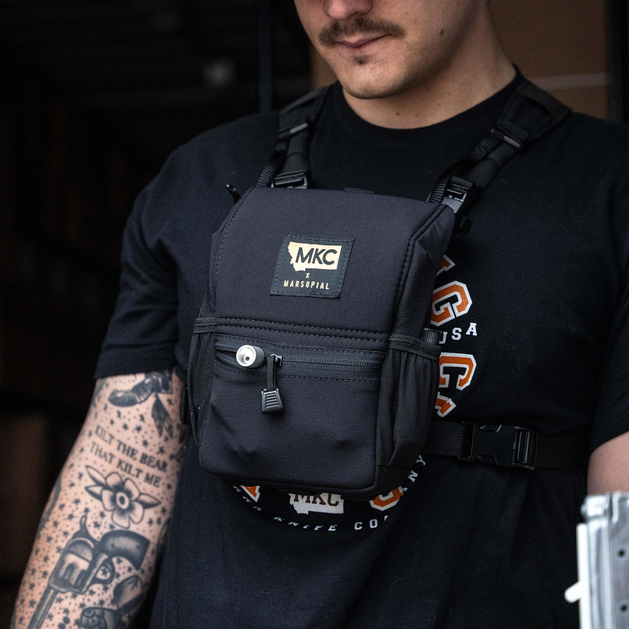 MKC x MARSUPIAL BINO HARNESS