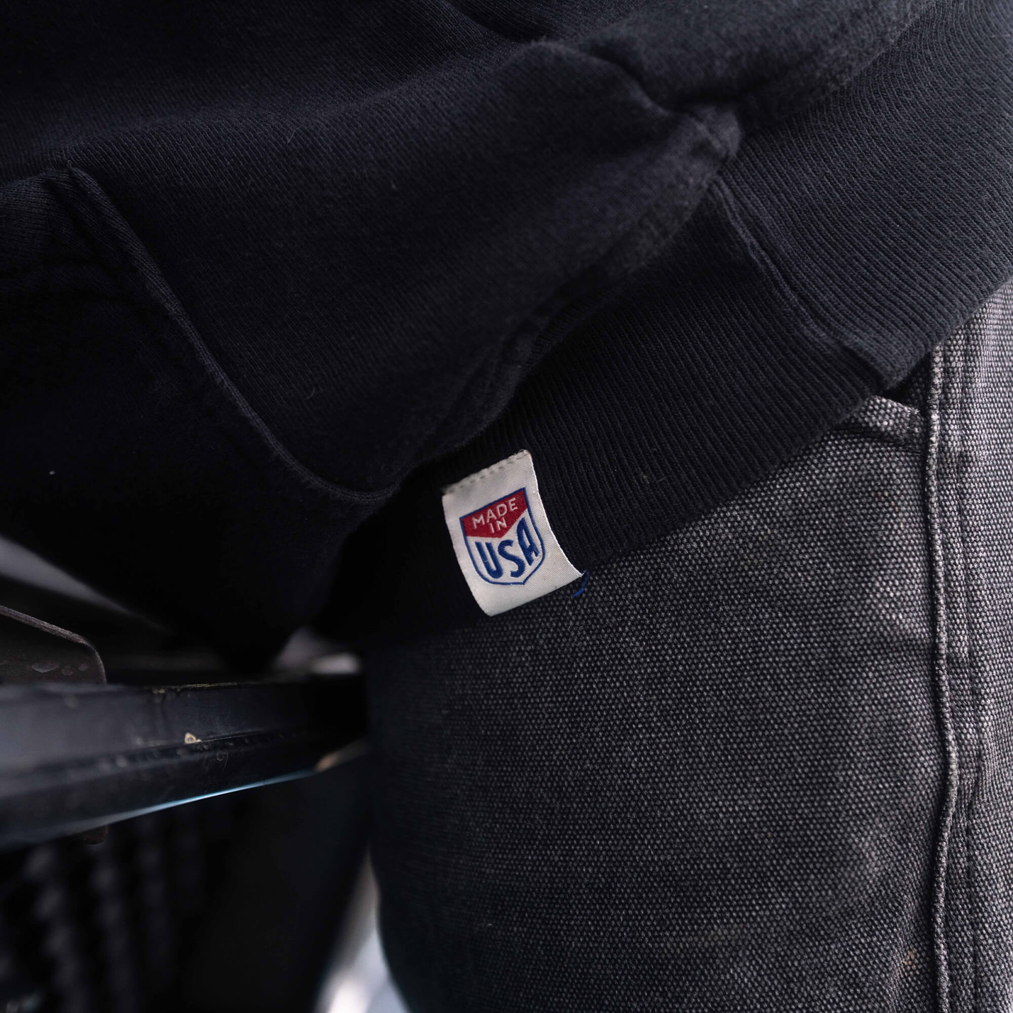 MKC HERITAGE HOODIE - BLACK - USA MADE