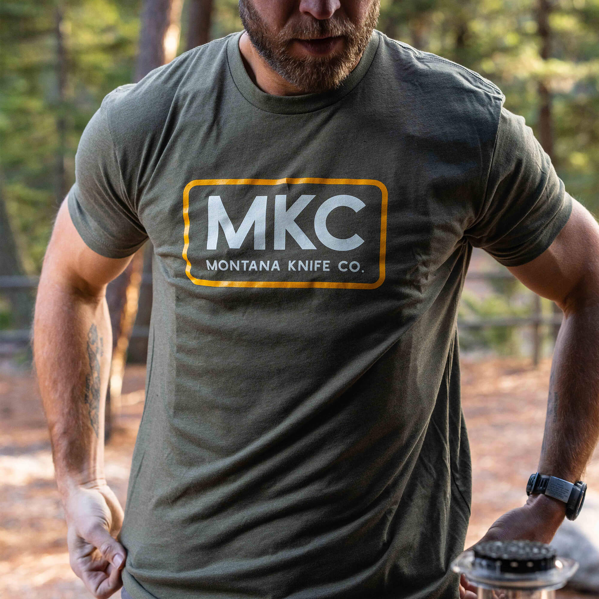 MKC LOGO TEE - GREEN