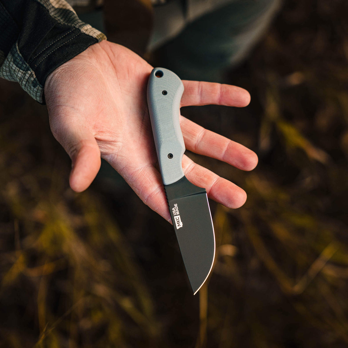 MKC ELK KNIFE - PVD - GREY