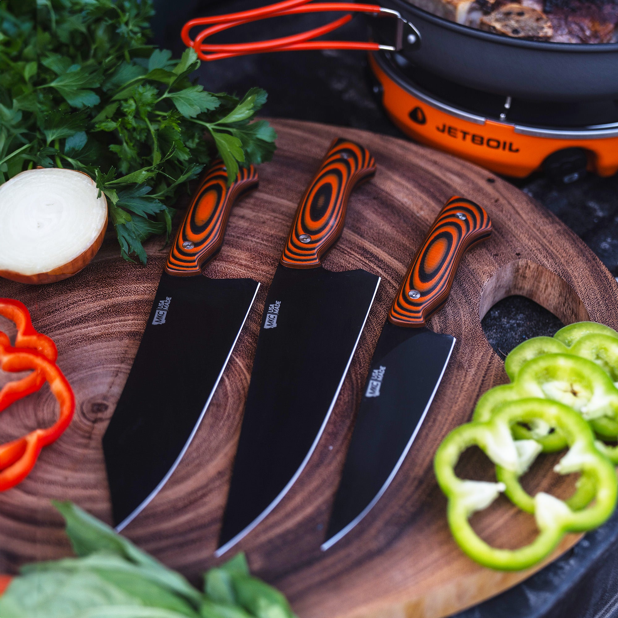 MKC CULINARY SET - ORANGE & BLACK