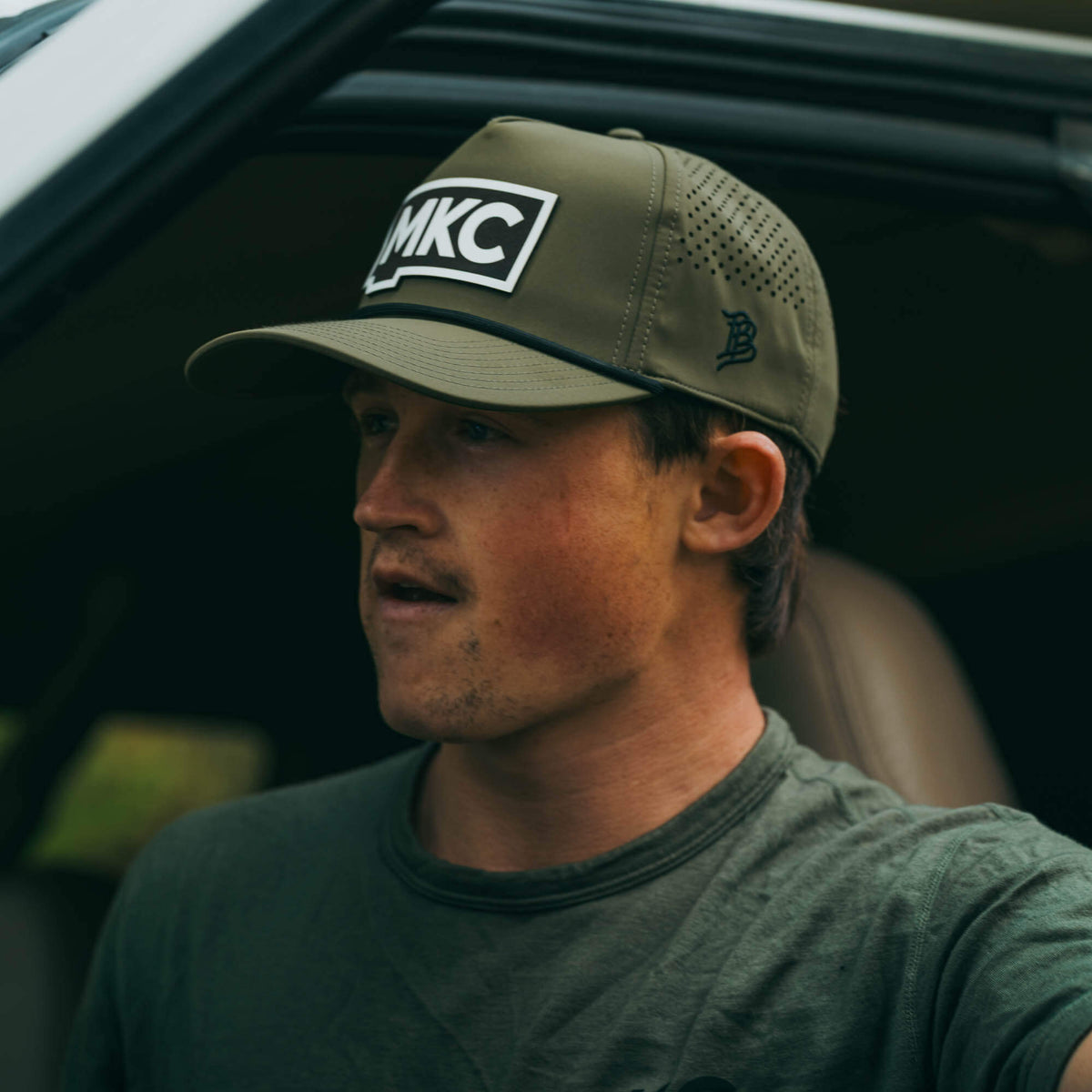 MKC BIG STATE PATCH - ROPE HAT - OLIVE