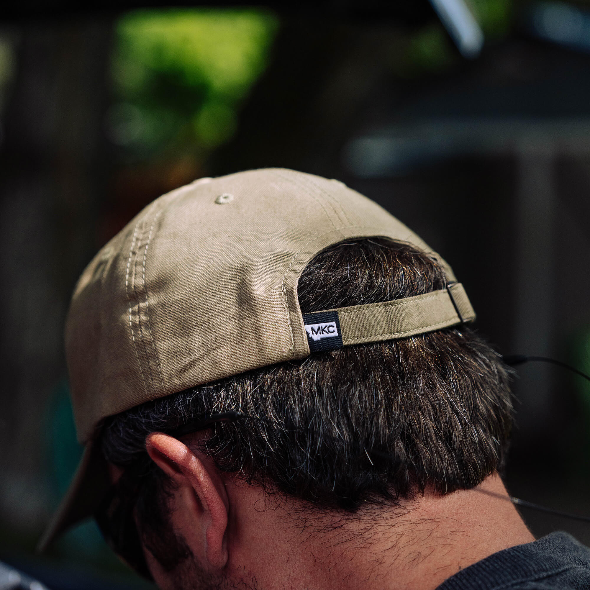 MKC CANVAS DAD HAT - OLIVE