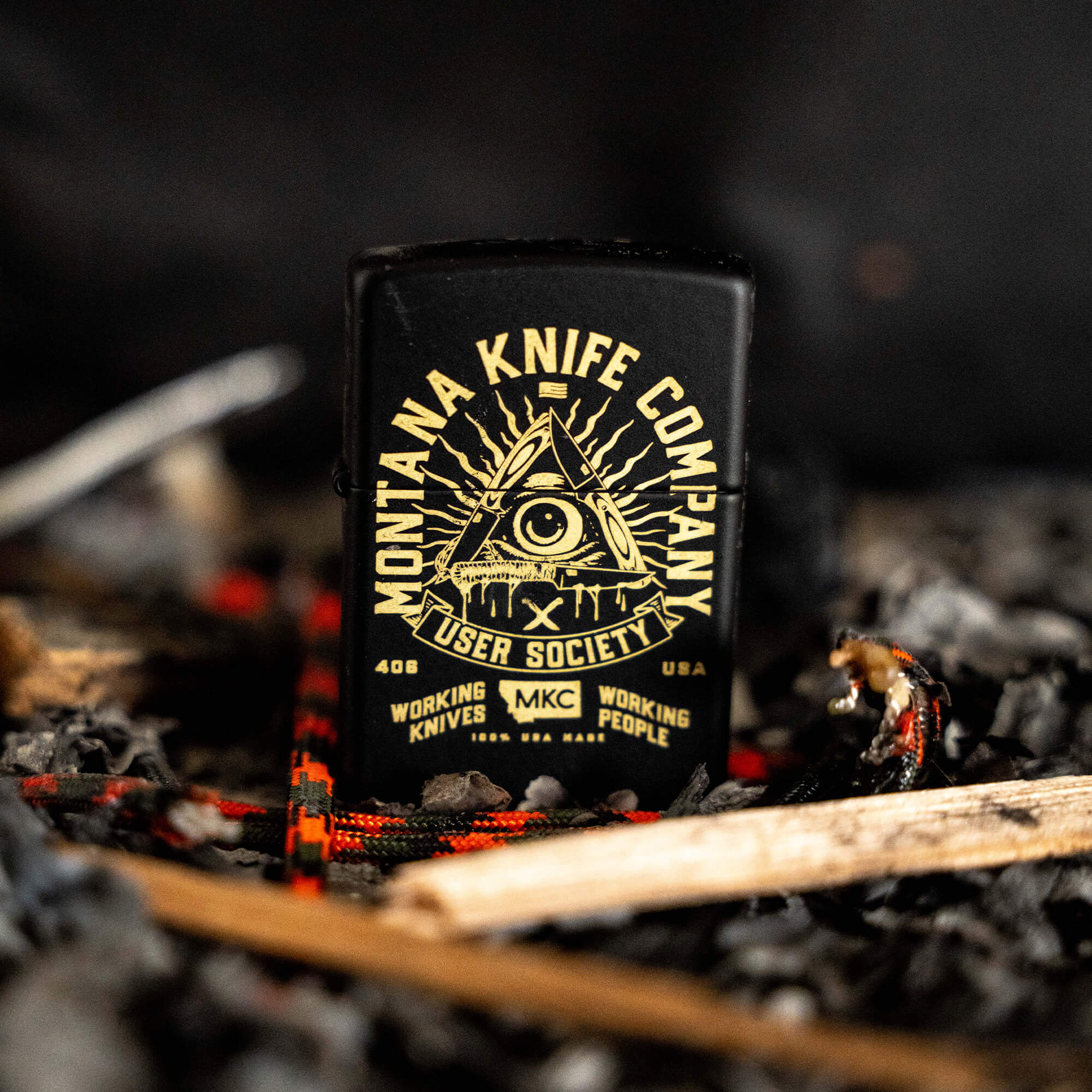 MKC USER SOCIETY ZIPPO - EXCLUSIVE - USA MADE