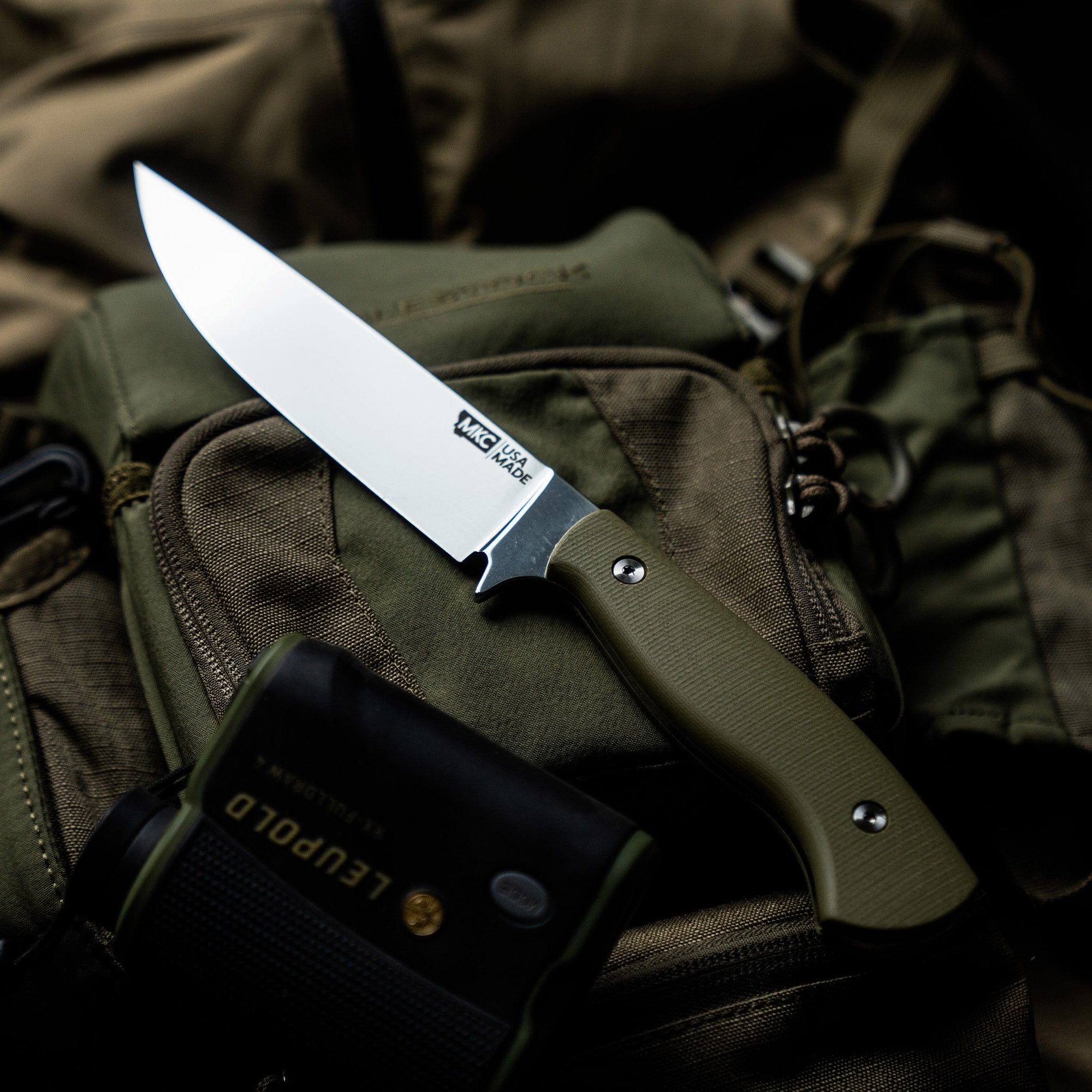 MAGNACUT SUPER CUB - DROP POINT HUNTER - OLIVE