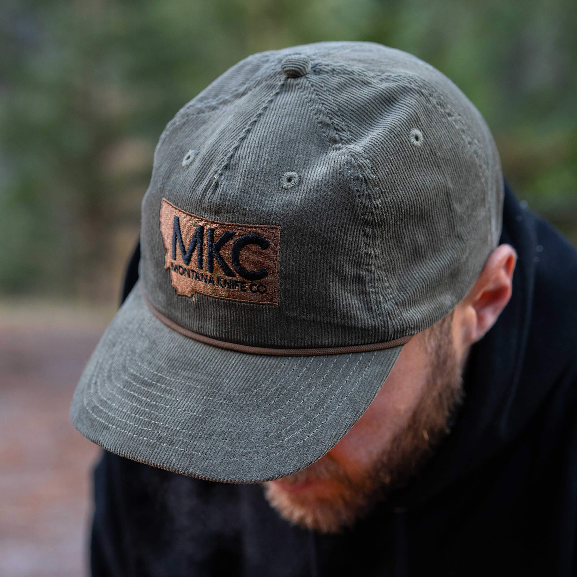 MKC CORDUROY HAT - OLIVE