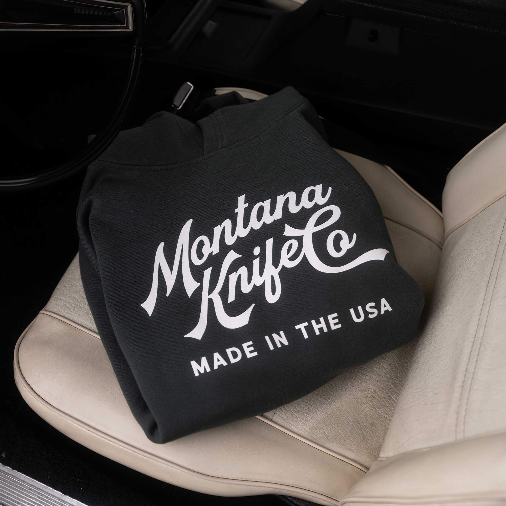 MKC HERITAGE HOODIE - BLACK - USA MADE