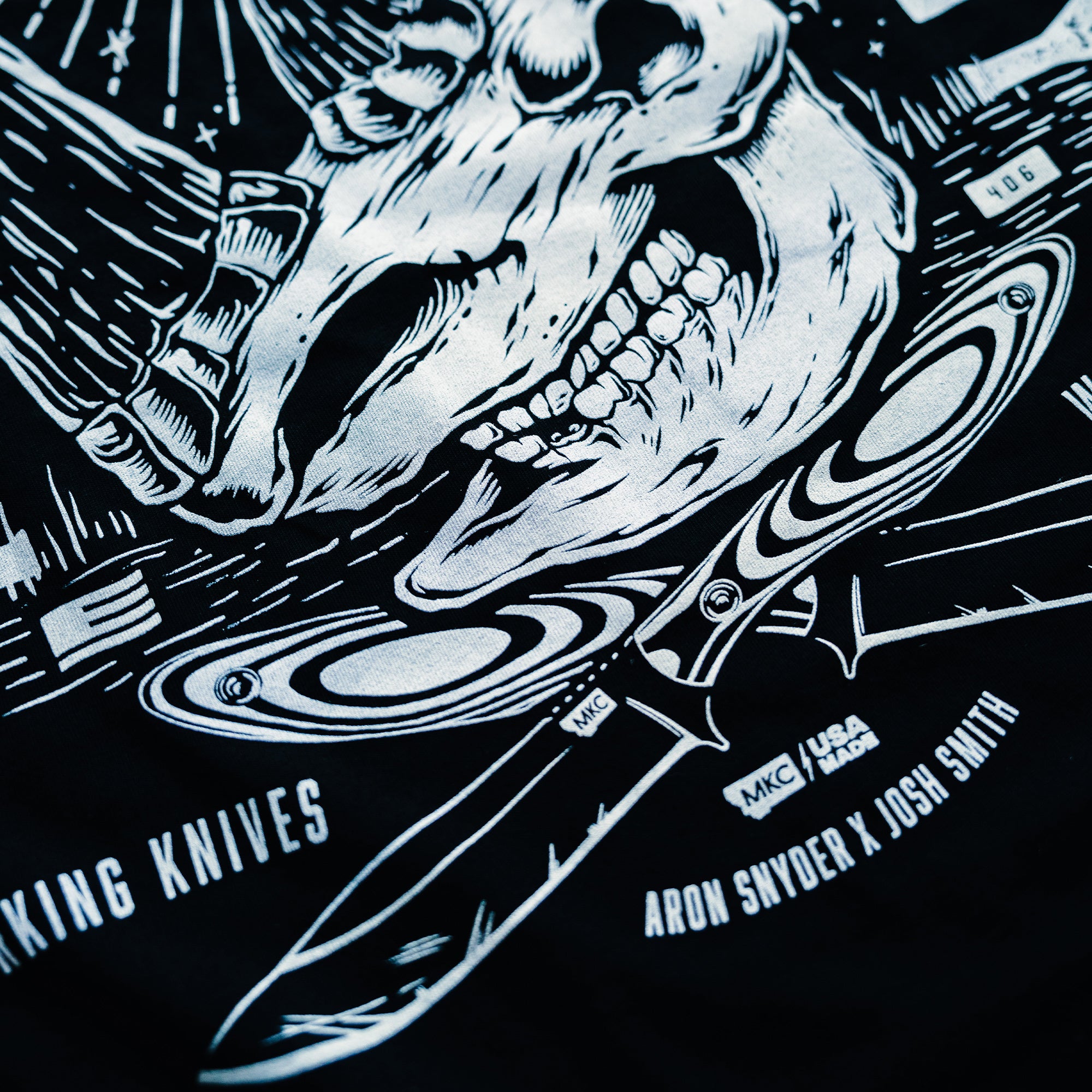 MKC X ARON SNYDER - RHINO SKULL TEE