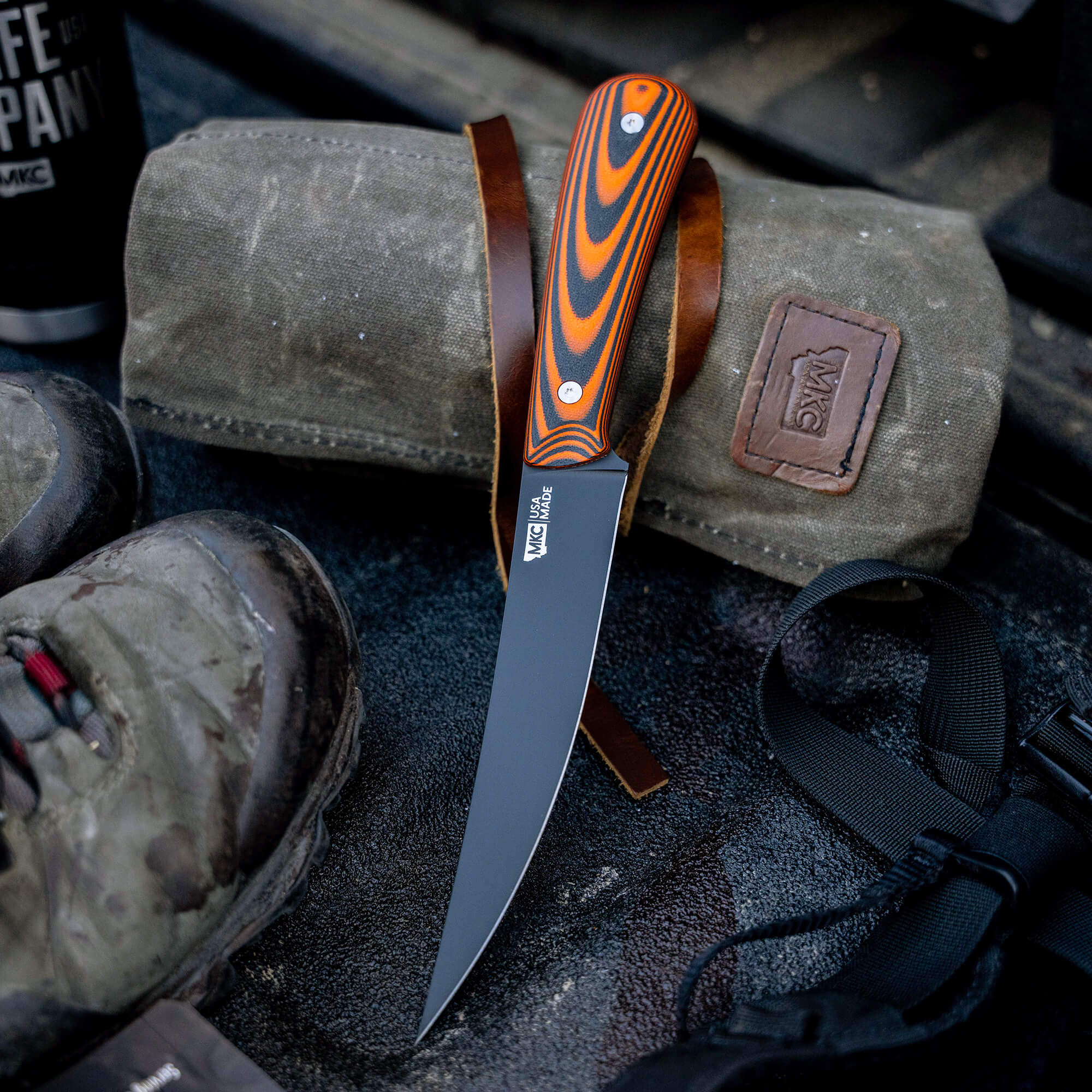 SAWTOOTH SLICER - ORANGE & BLACK