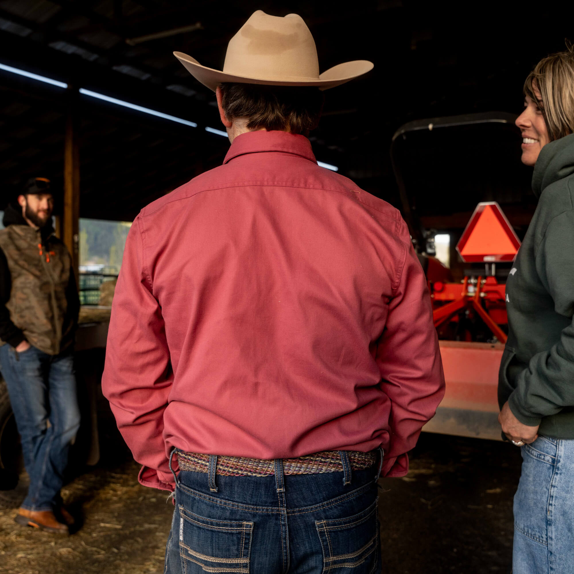 MKC SHOP SHIRT - USA MADE - REDWOOD