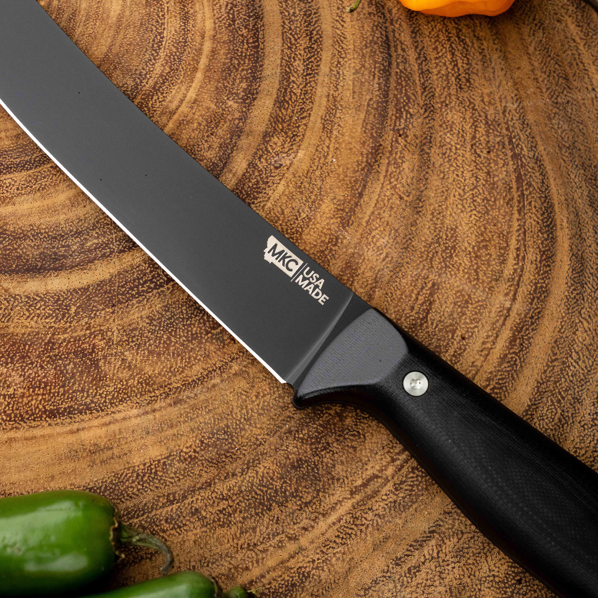 BREAKING BUTCHER KNIFE - PVD - BLACK