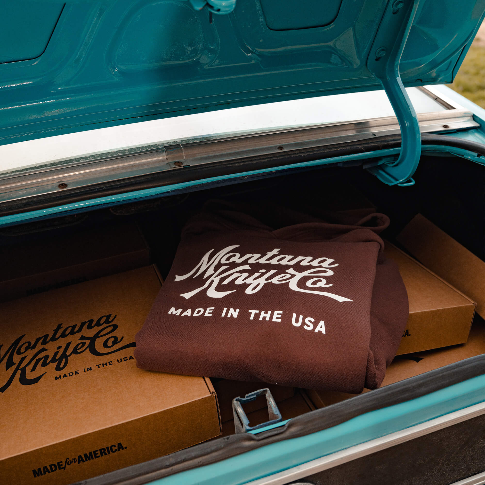 MKC HERITAGE HOODIE - TOBACCO - USA MADE