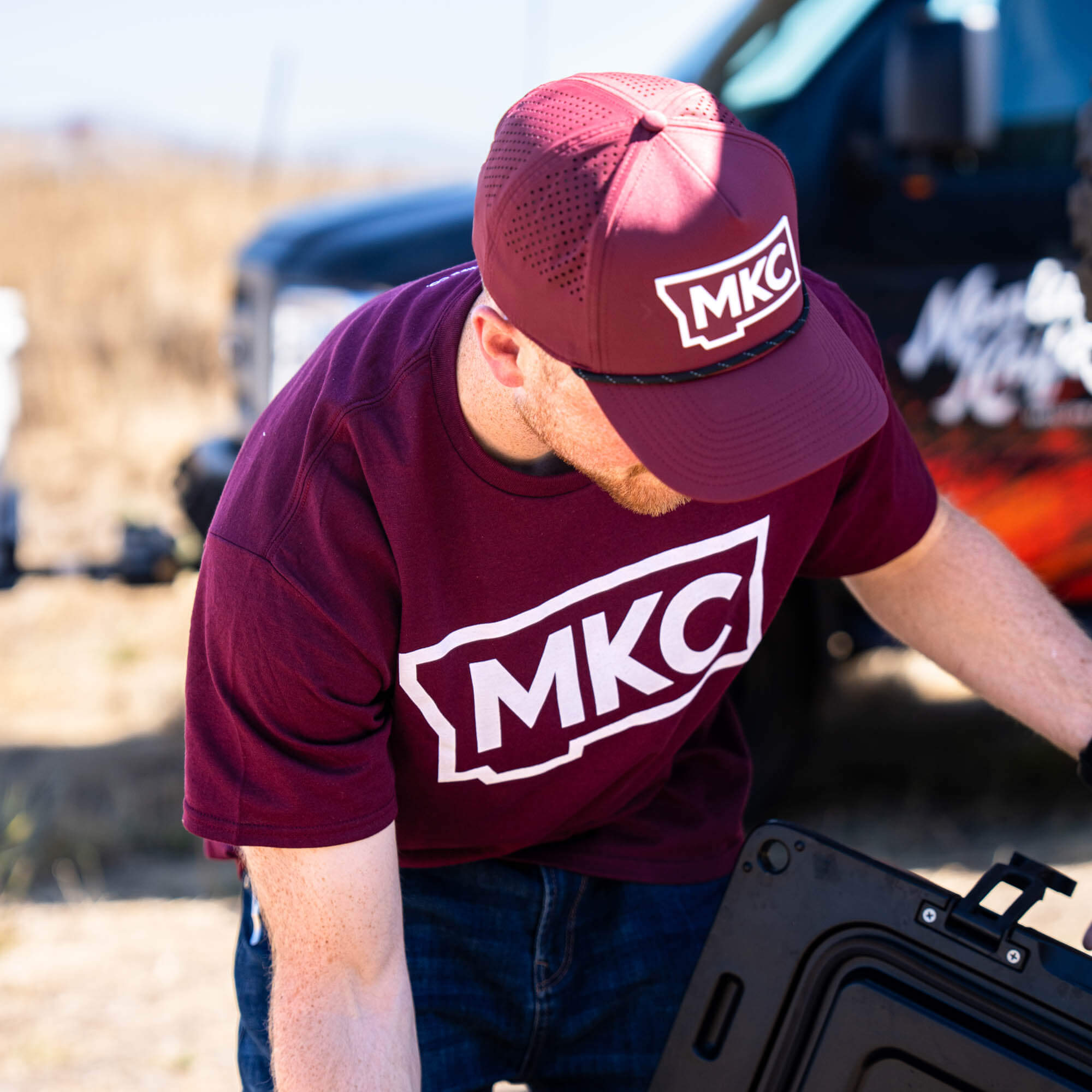 MKC TEAM TEE - MAROON