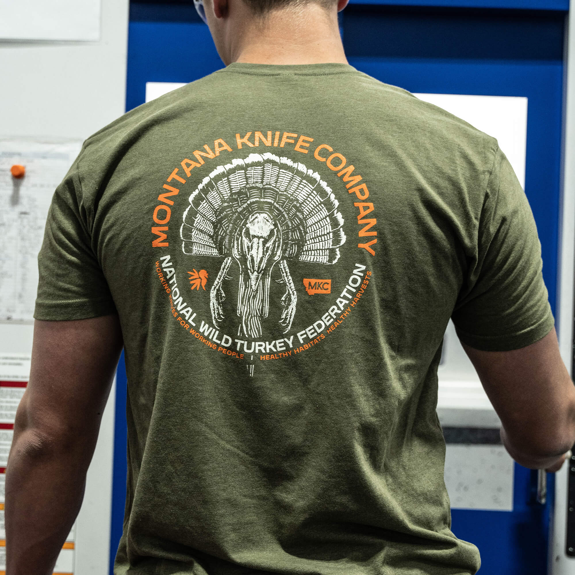 MKC x NWTF COLLAB FUNDRAISER TEE 2.0 - MILITARY GREEN