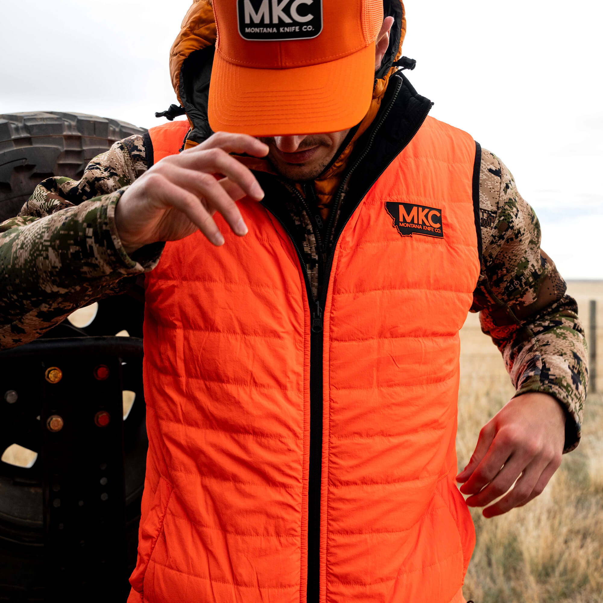 MKC REVERSIBLE HUNTING VEST