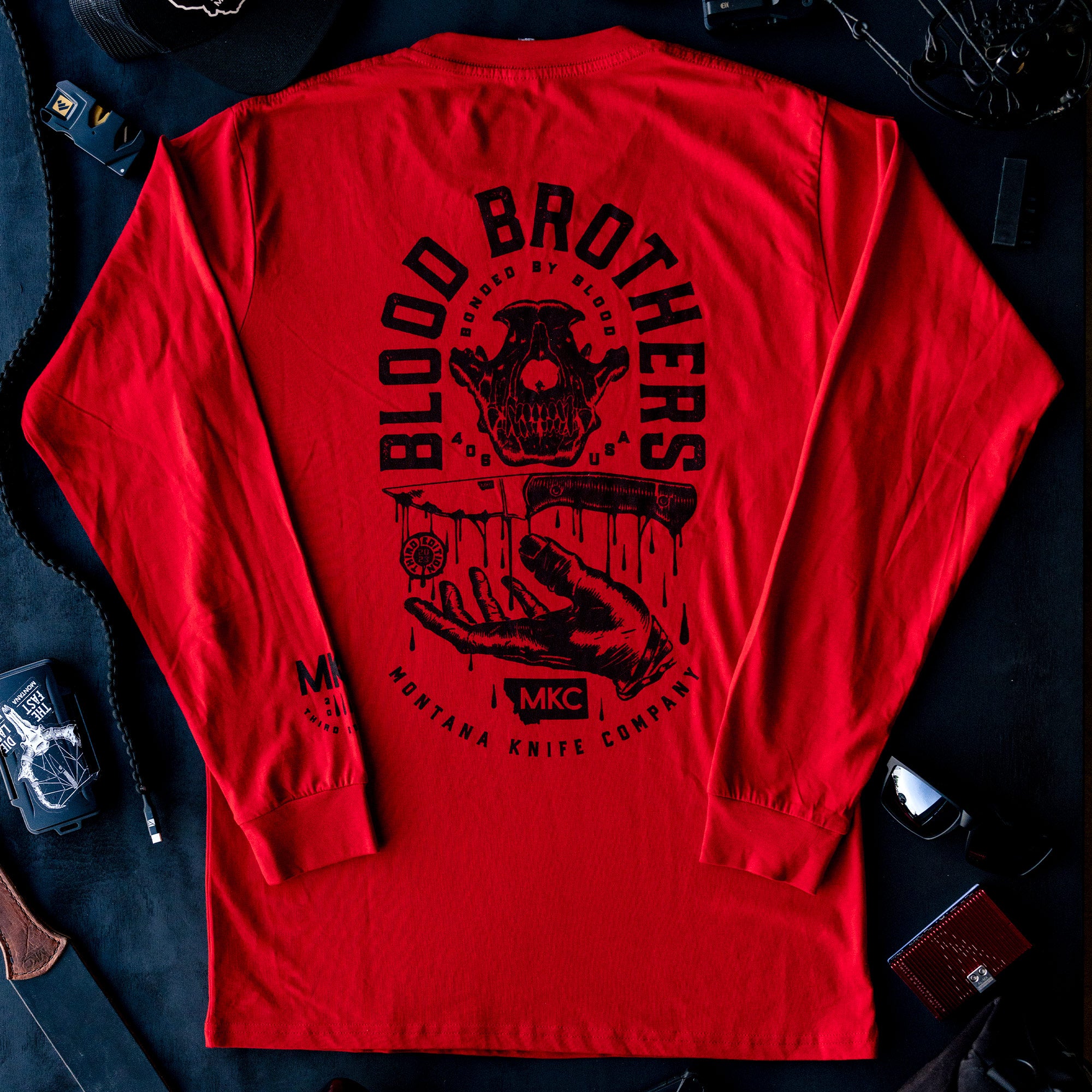 2023 MKC BLOOD BROTHERS LONG SLEEVE TEE