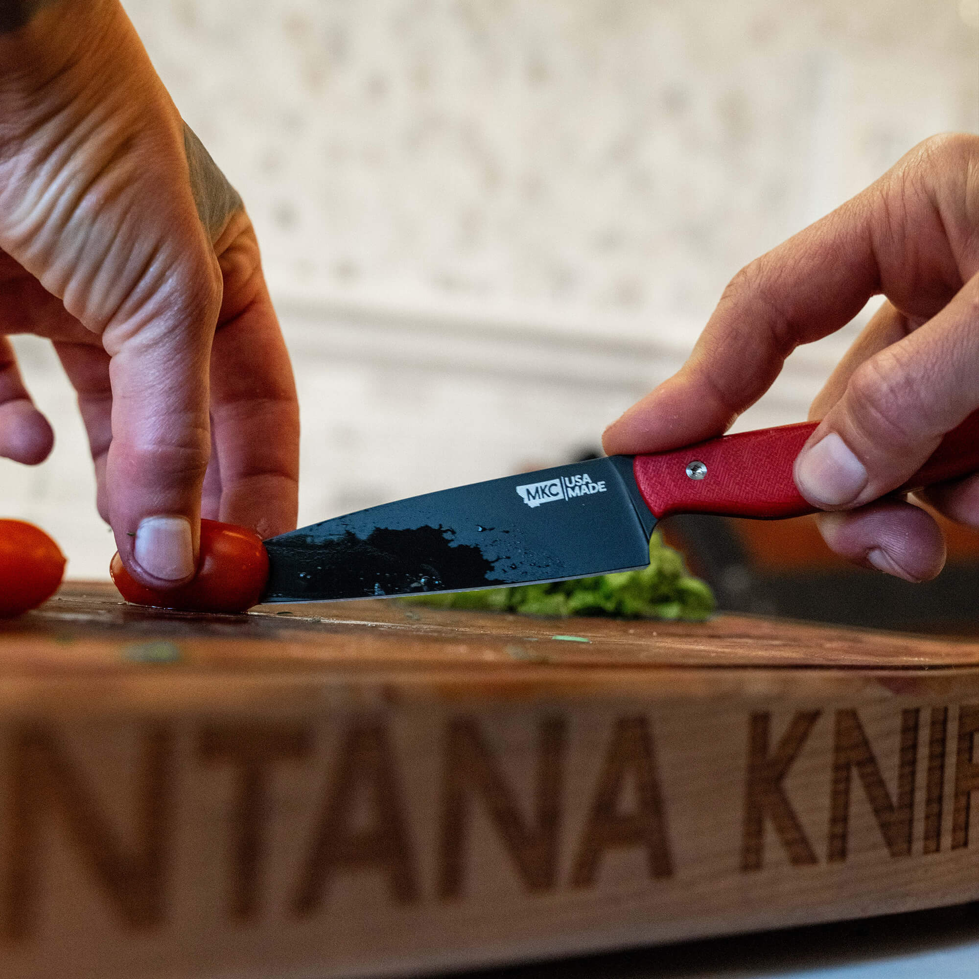 CUTBANK PARING KNIFE - RED