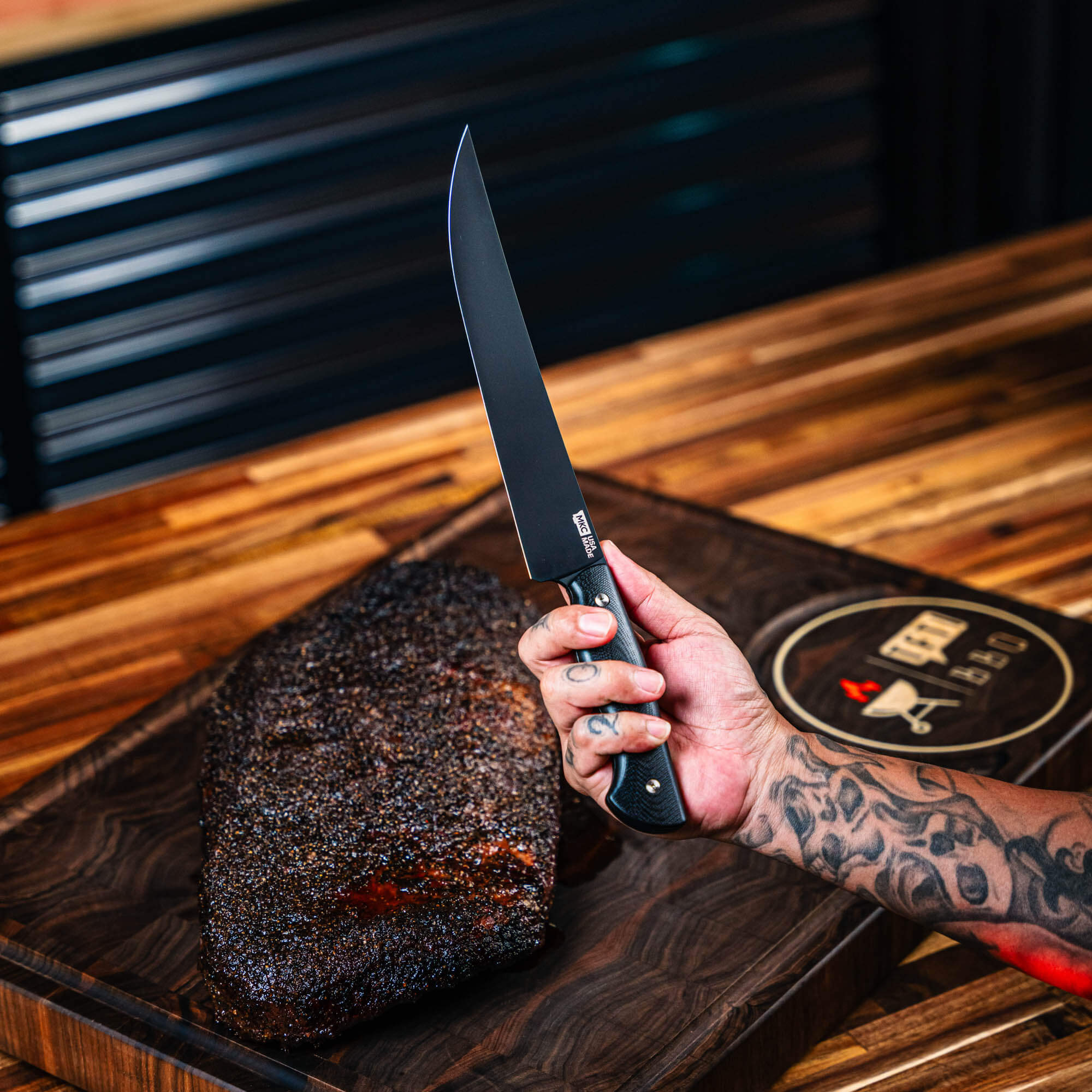 MKC CARVING KNIFE - BLACK