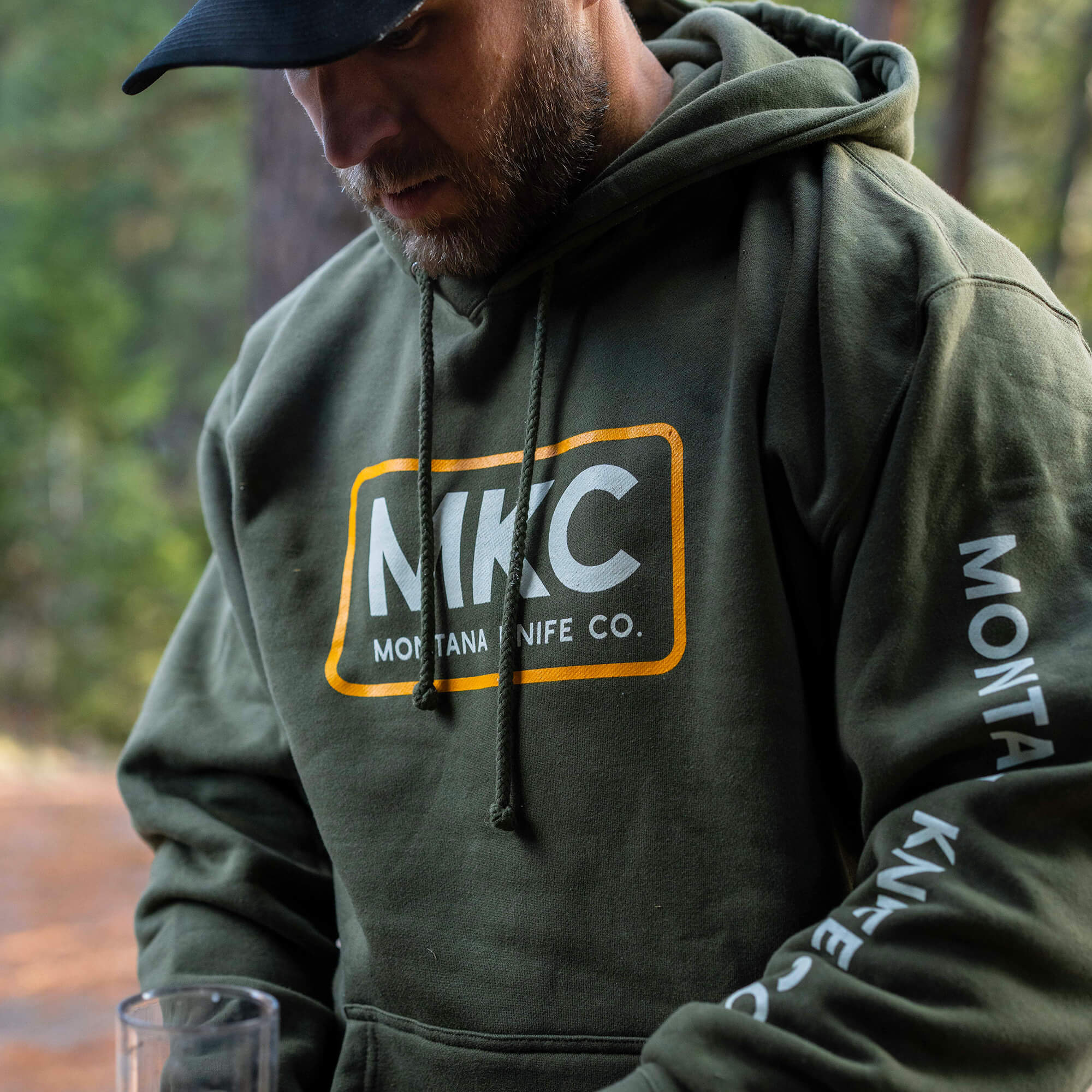 MKC LOGO HOODIE - GREEN