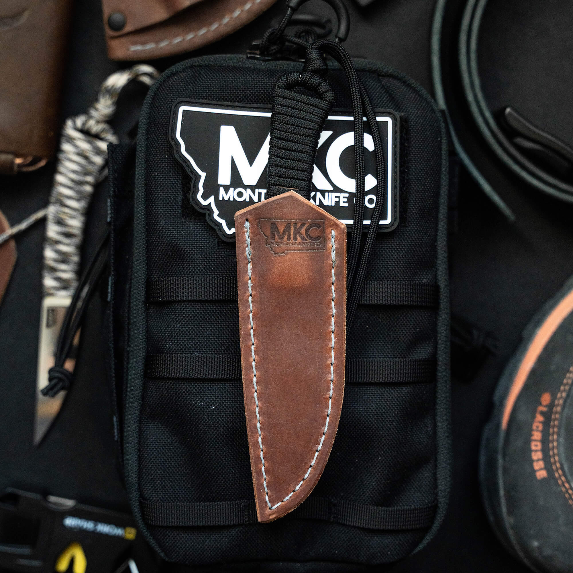 MINI-SPEEDGOAT LEATHER SHEATH - CONCEALED POCKET CARRY