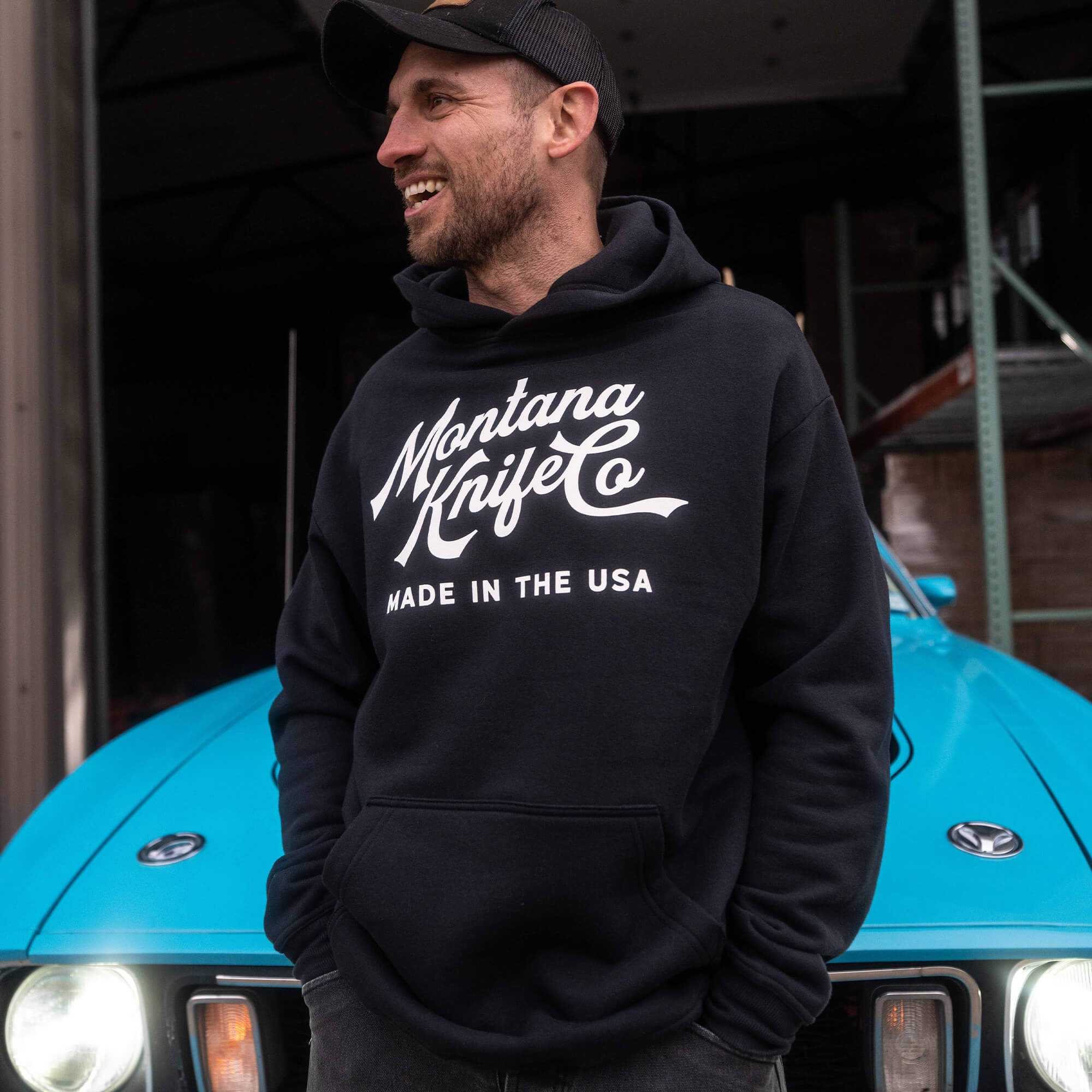 MKC HERITAGE HOODIE - BLACK - USA MADE