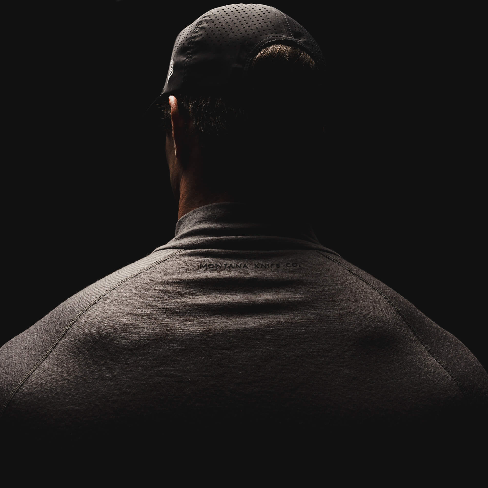 RANGE LINE PRO QUARTER ZIP - CHARCOAL