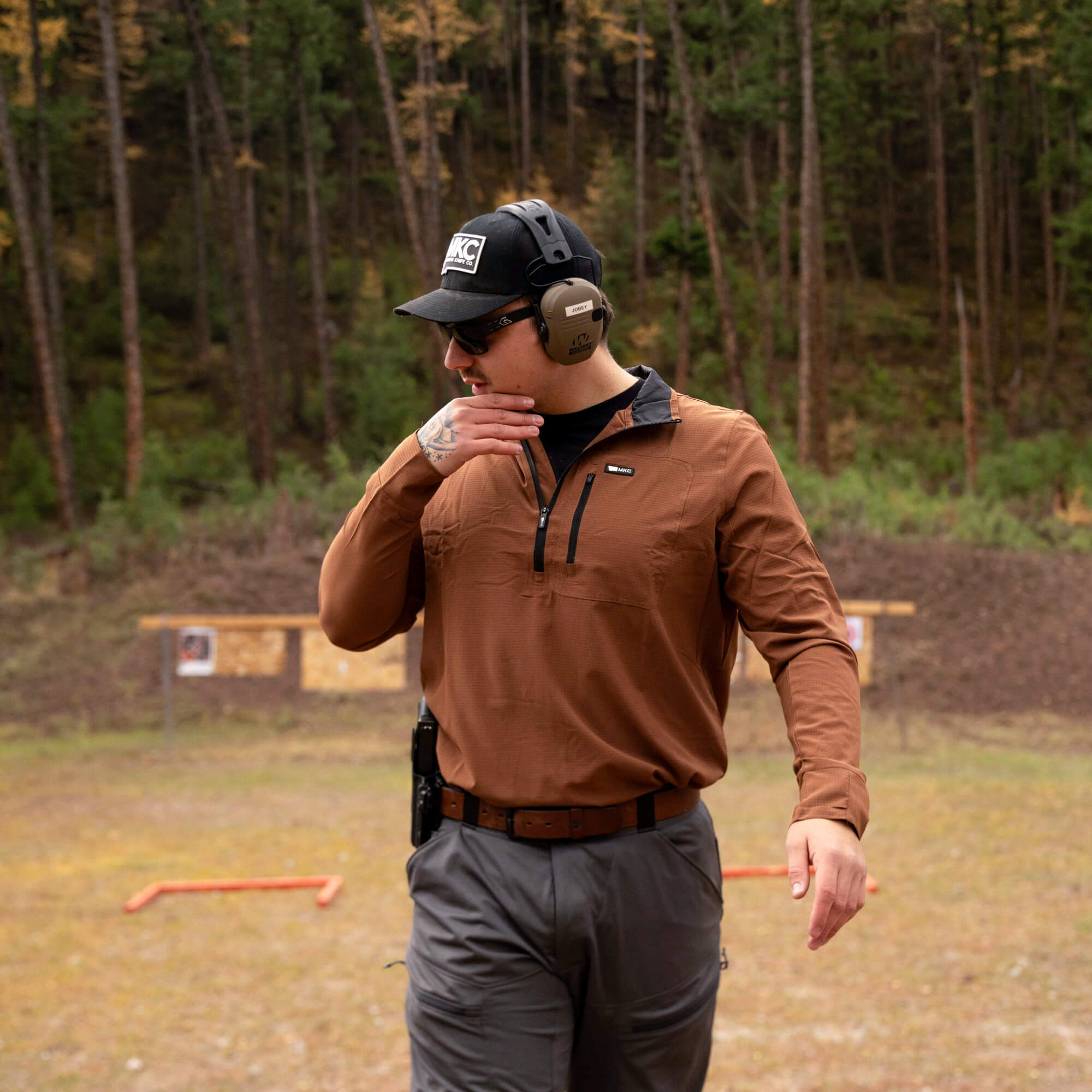 TACTICAL AIRLITE HALF-ZIP - COYOTE