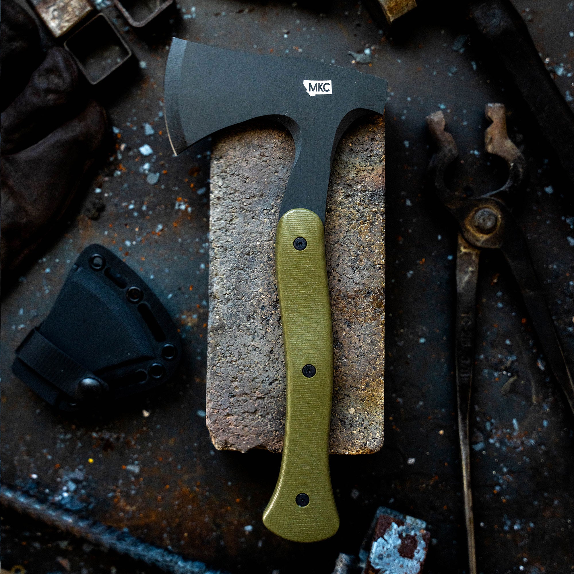 HELLGATE HATCHET - OLIVE