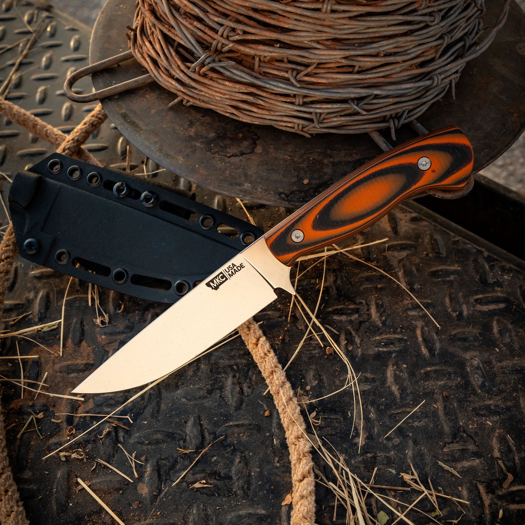 MAGNACUT SUPER CUB - DROP POINT HUNTER - ORANGE & BLACK