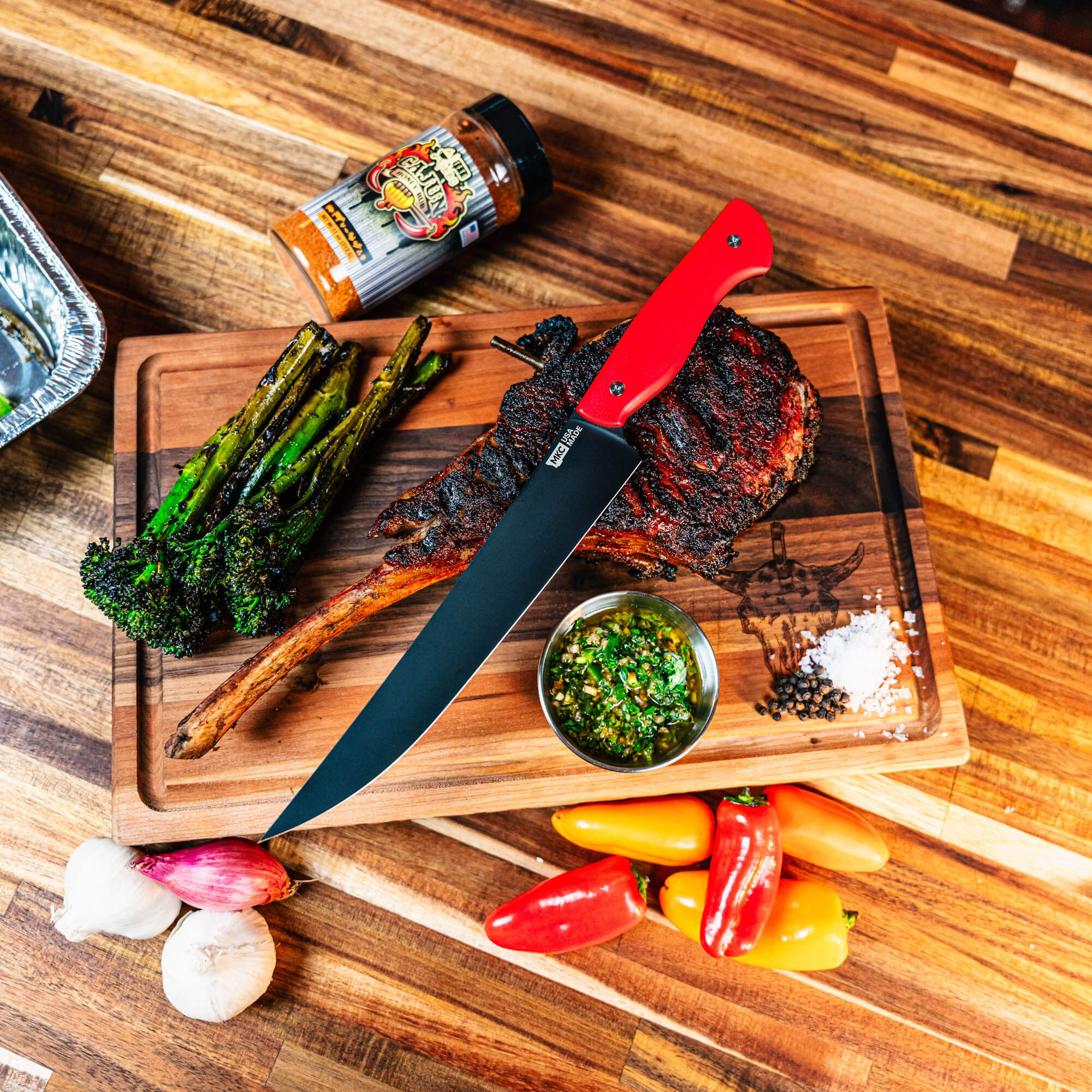 MKC CARVING KNIFE - RED