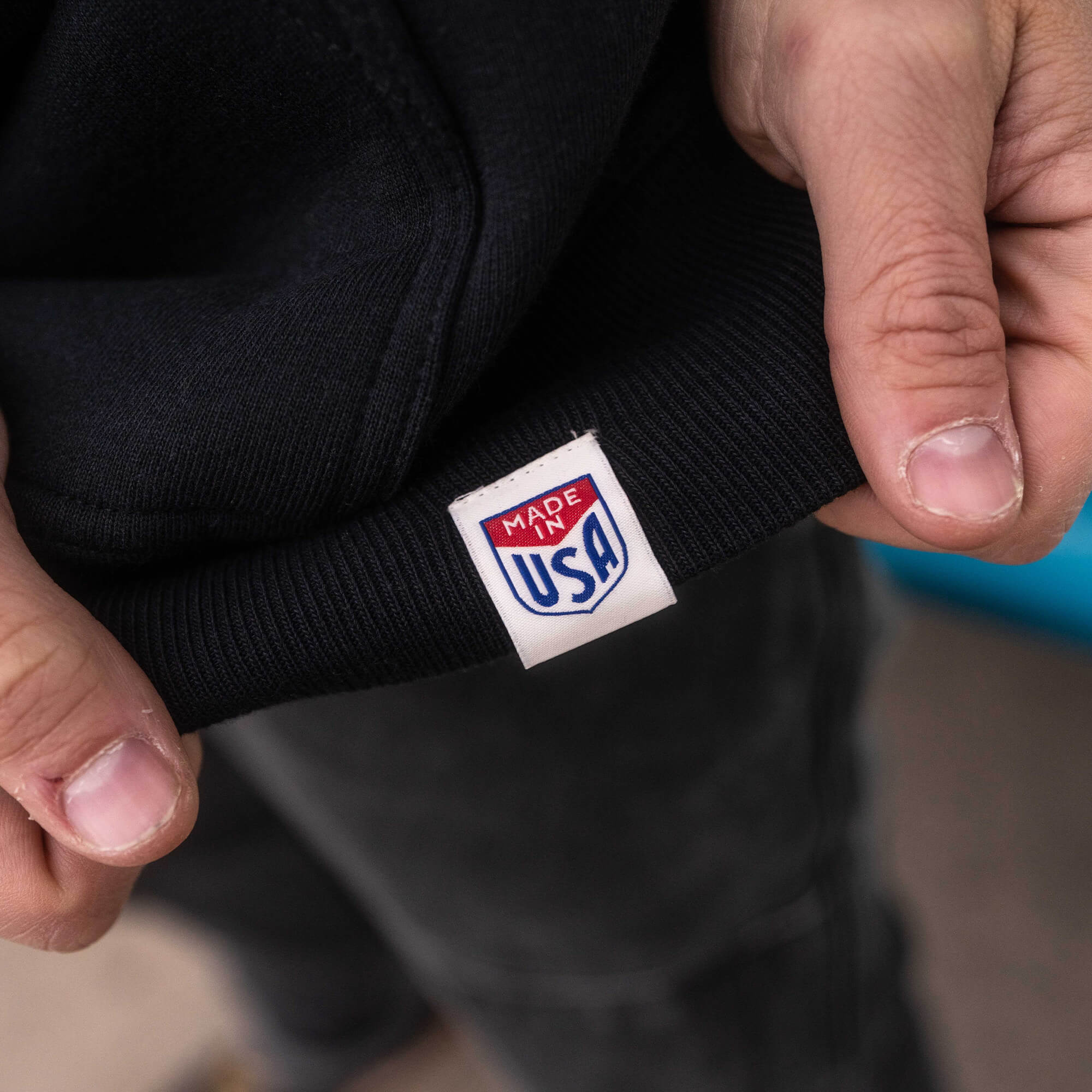 MKC HERITAGE HOODIE - BLACK - USA MADE