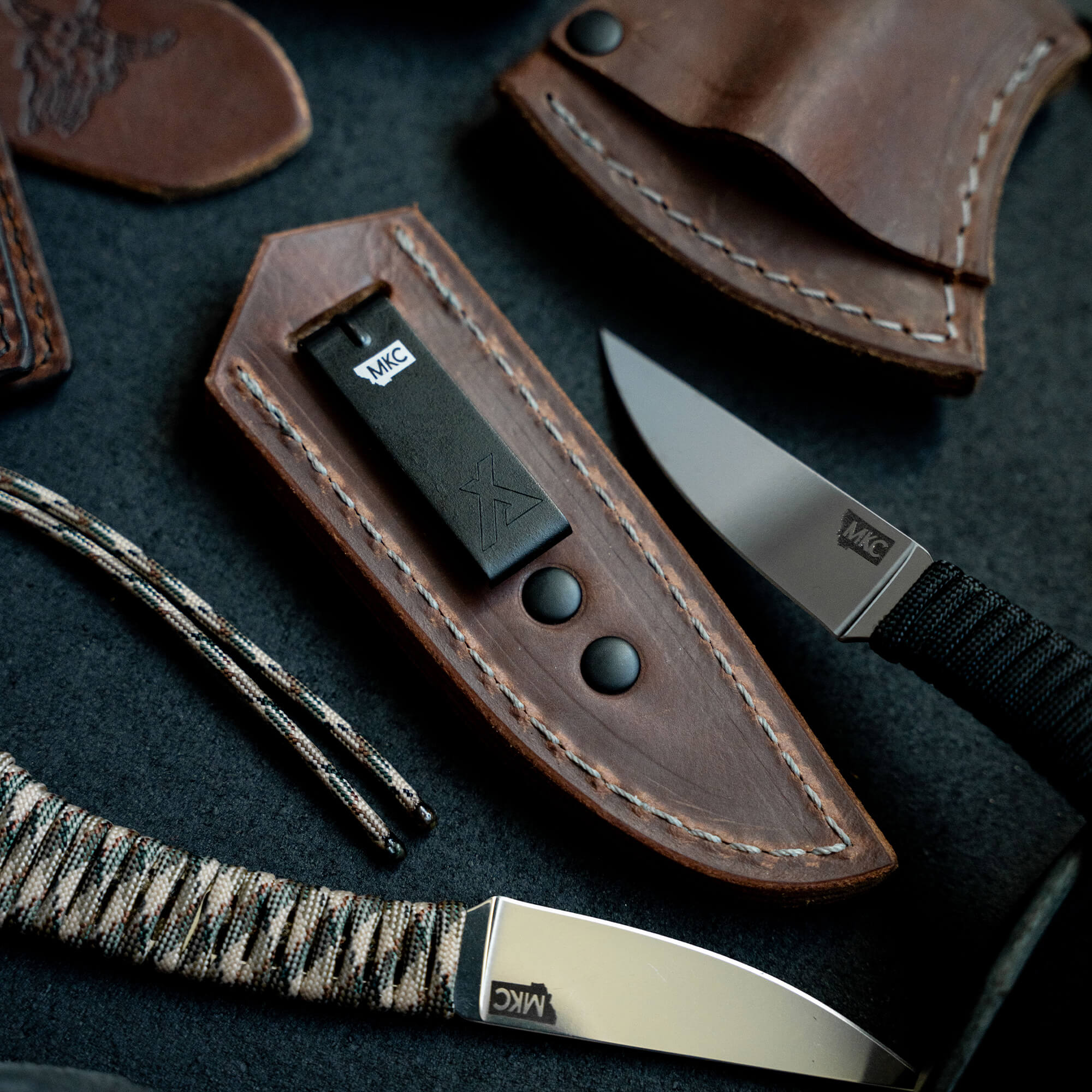 MINI-SPEEDGOAT LEATHER SHEATH - CONCEALED POCKET CARRY