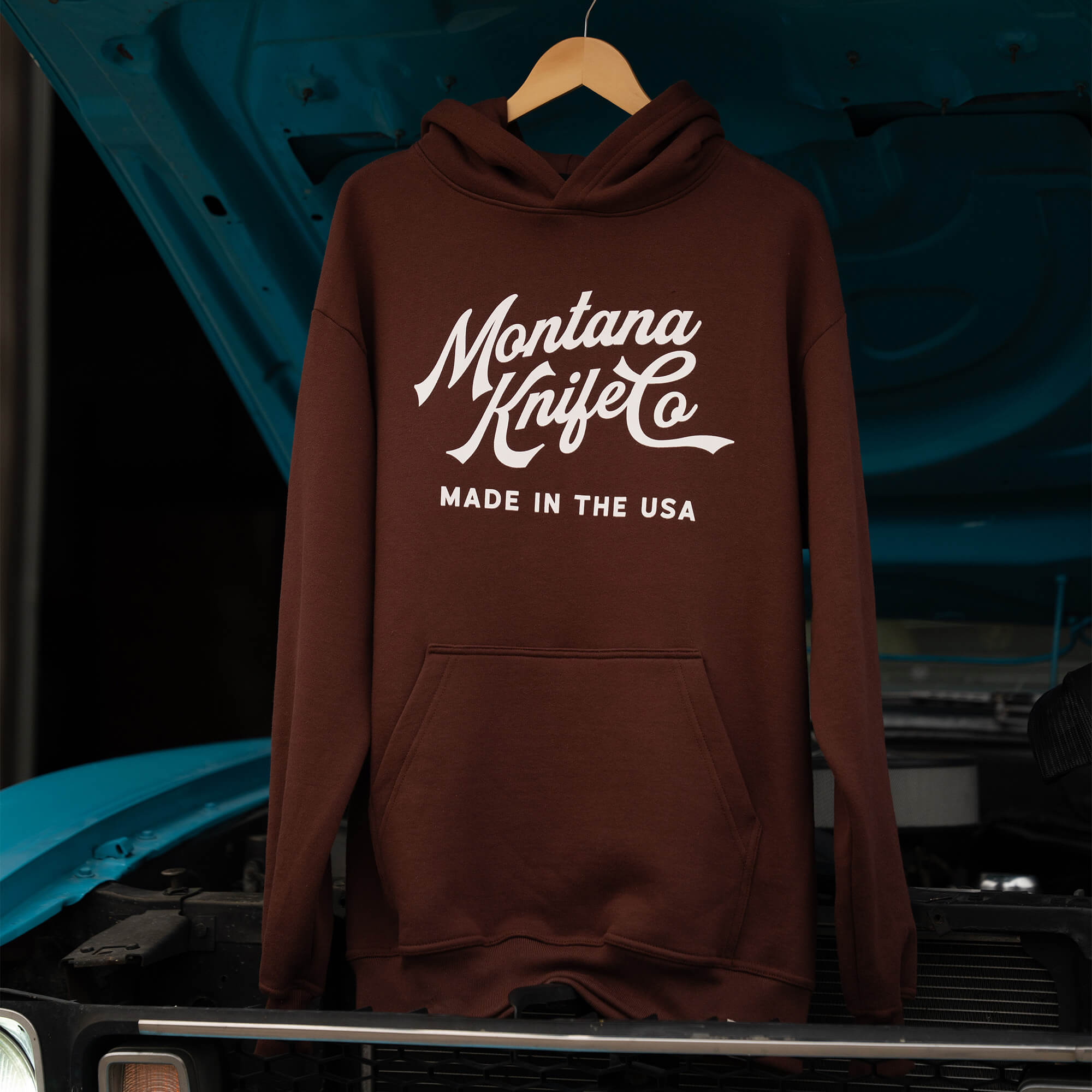MKC HERITAGE HOODIE - TOBACCO - USA MADE