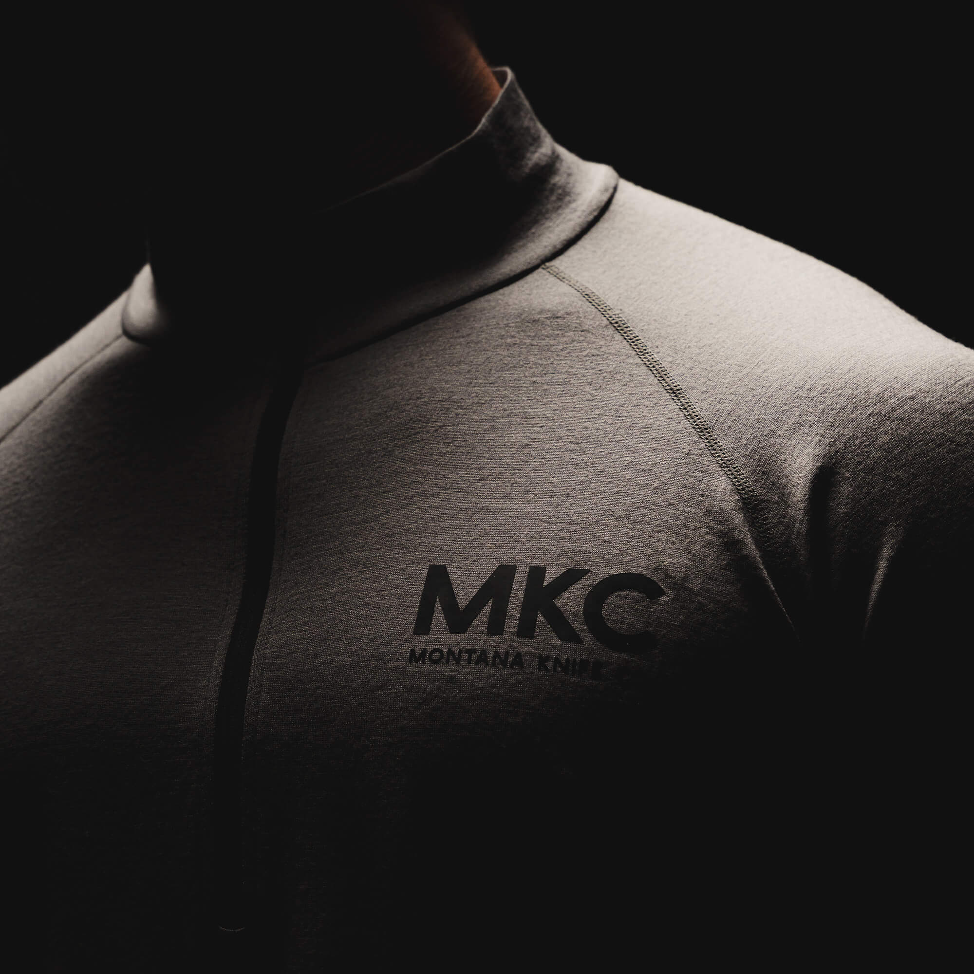 RANGE LINE PRO QUARTER ZIP - CHARCOAL