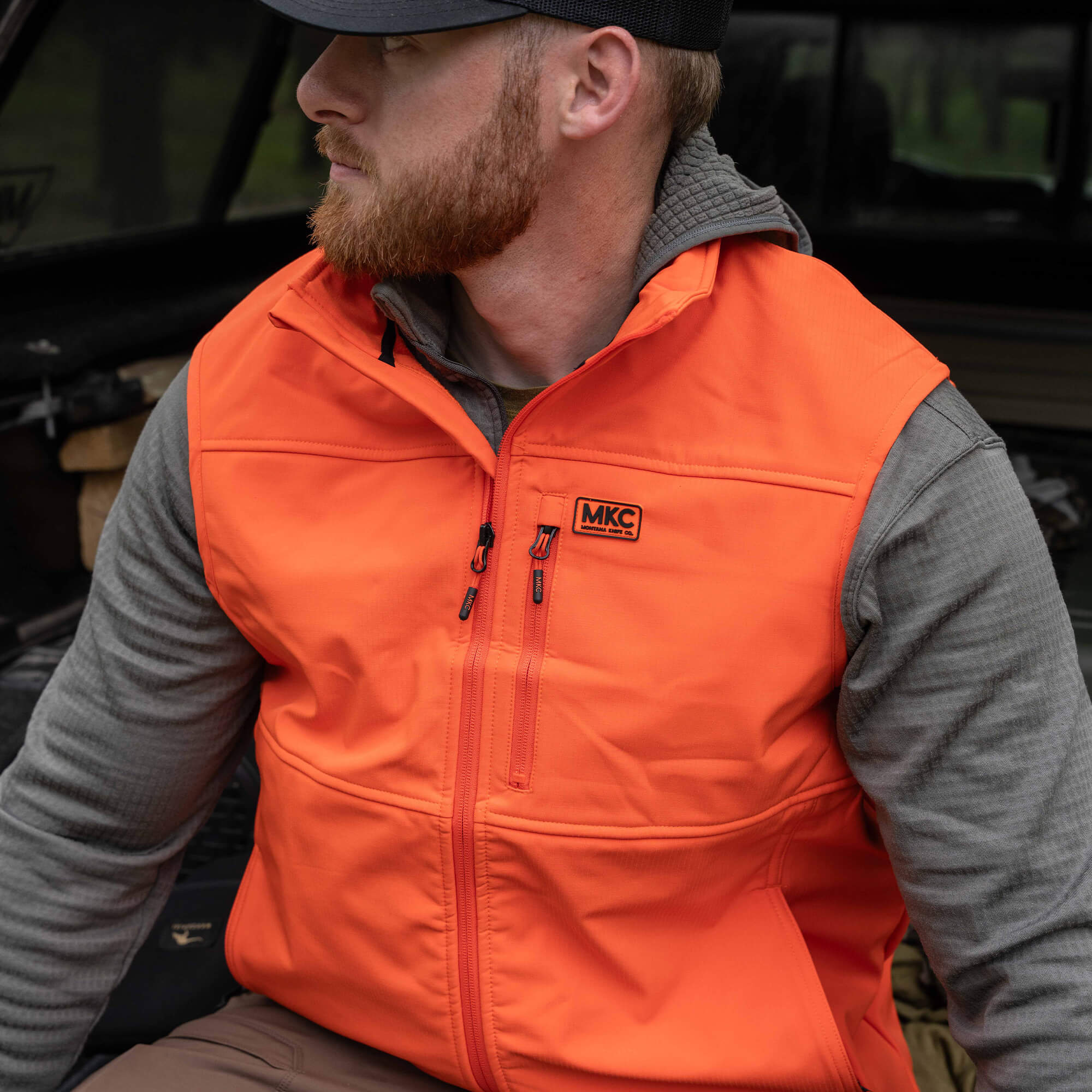 REXFORD RIPSTOP VEST - HUNTER ORANGE