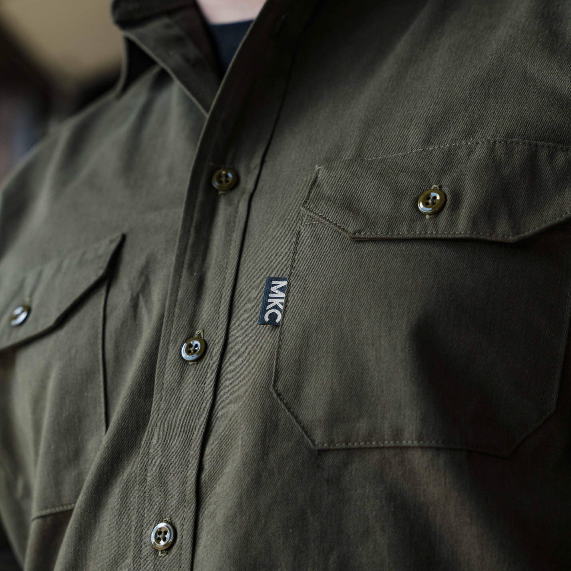 MKC SHOP SHIRT - USA MADE - OLIVE