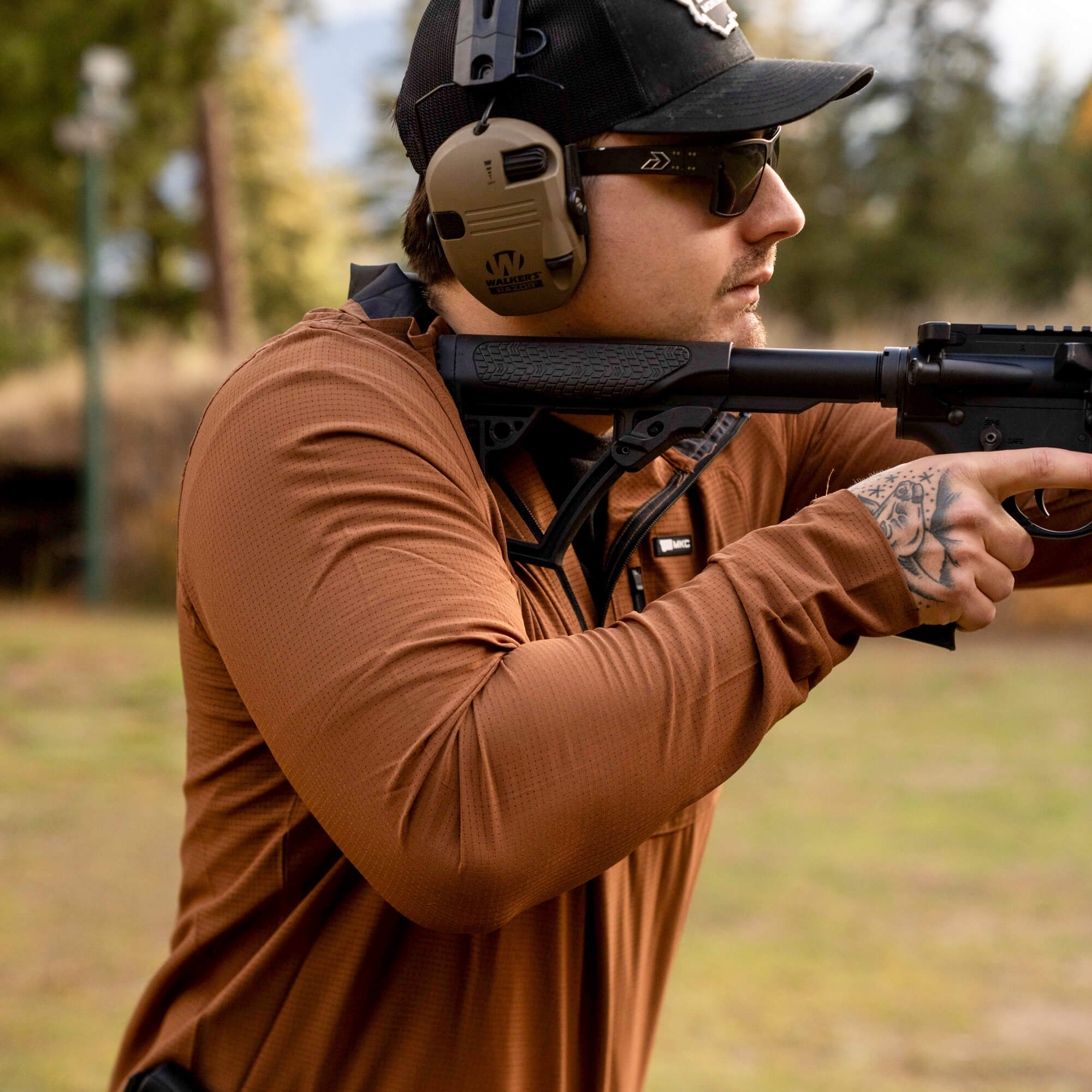 TACTICAL AIRLITE HALF-ZIP - COYOTE